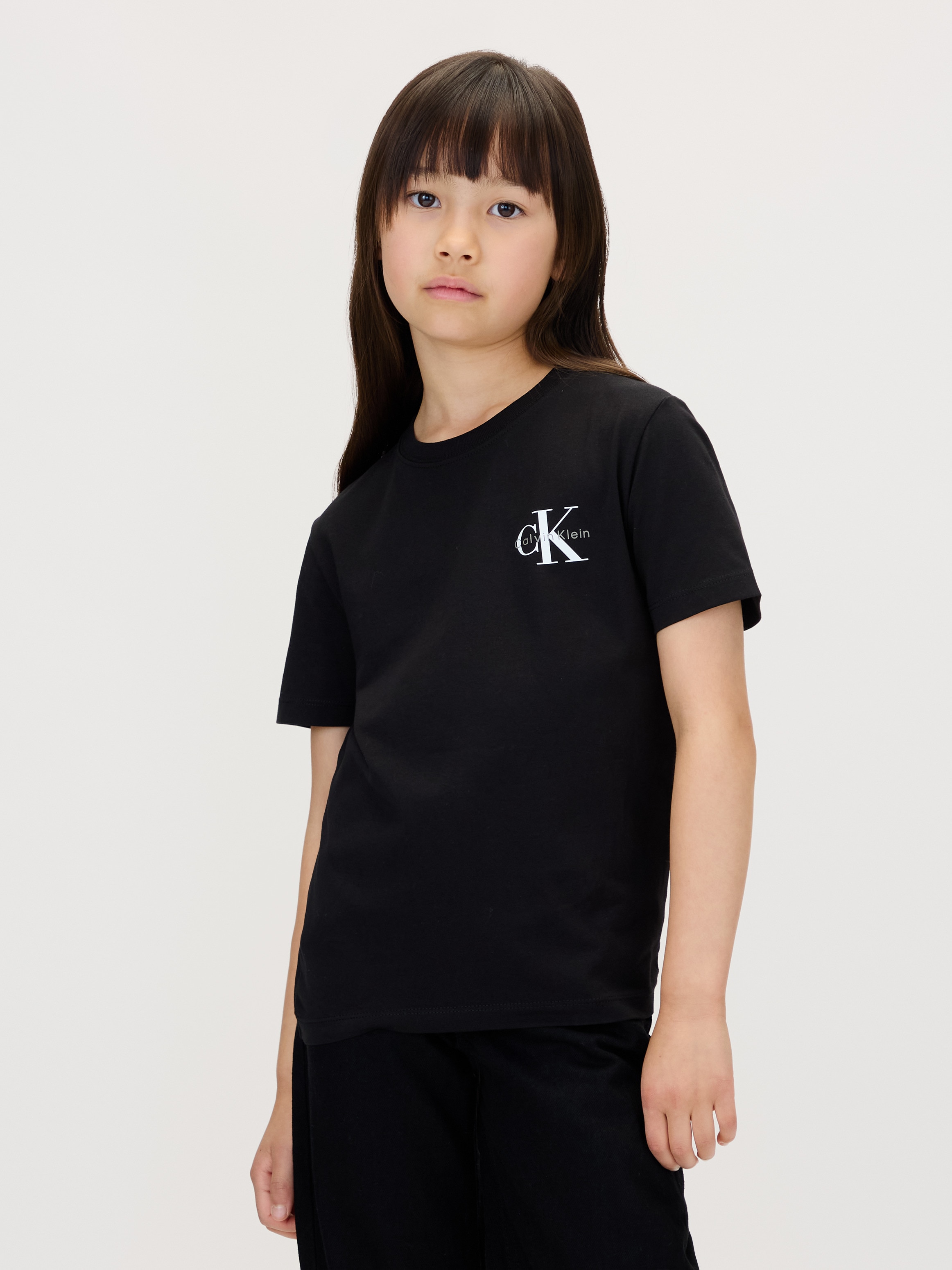 Calvin Klein Jeans T-Shirt für Kinder bis 16 Jahre, regular fit, Rundhalsausschnitt