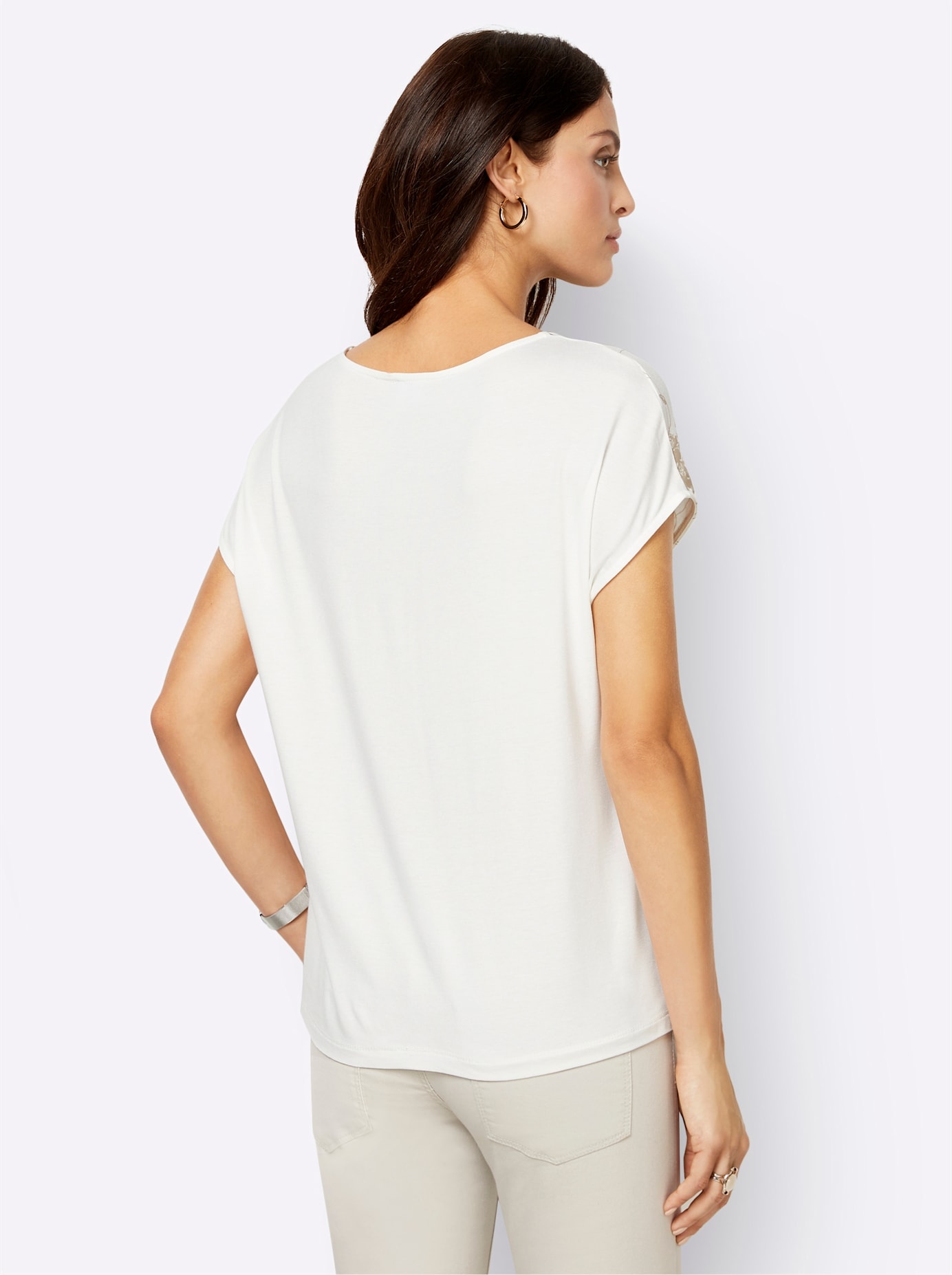 Lady Kurzarmshirt »Shirt«, (1 tlg.)