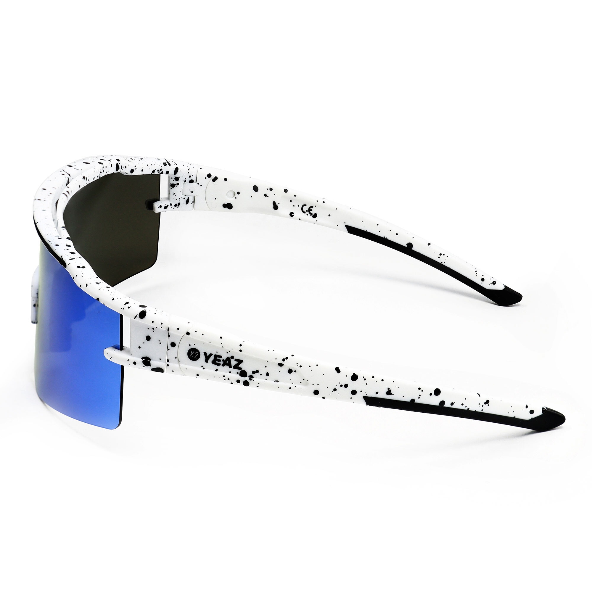 YEAZ Sportbrille »Sport-Sonnenbrille Weiß/Blau SUNTHRILL Set«