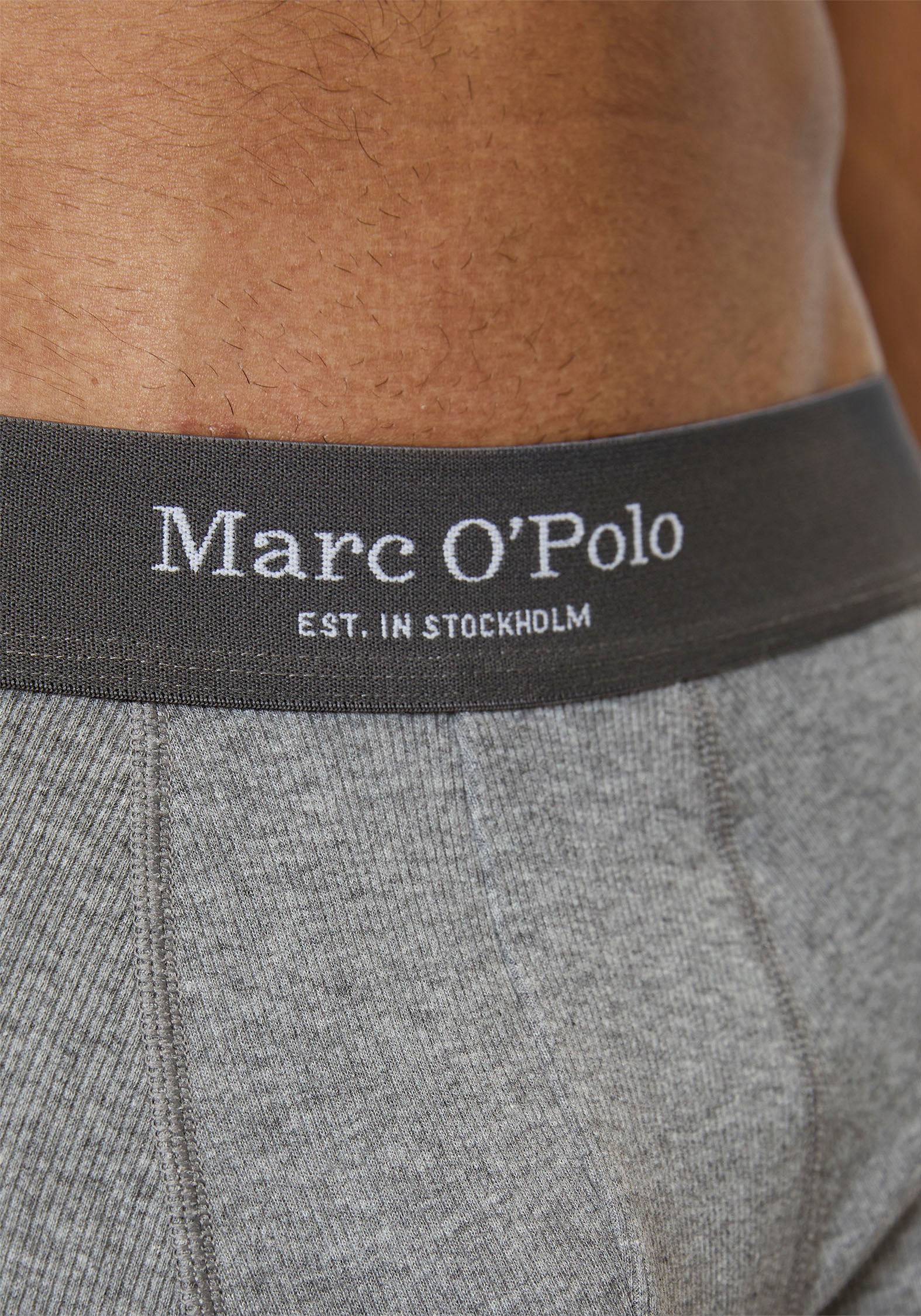 Marc O'Polo Boxer »Iconic Rib«, (2er Pack), mit flachen Nähten