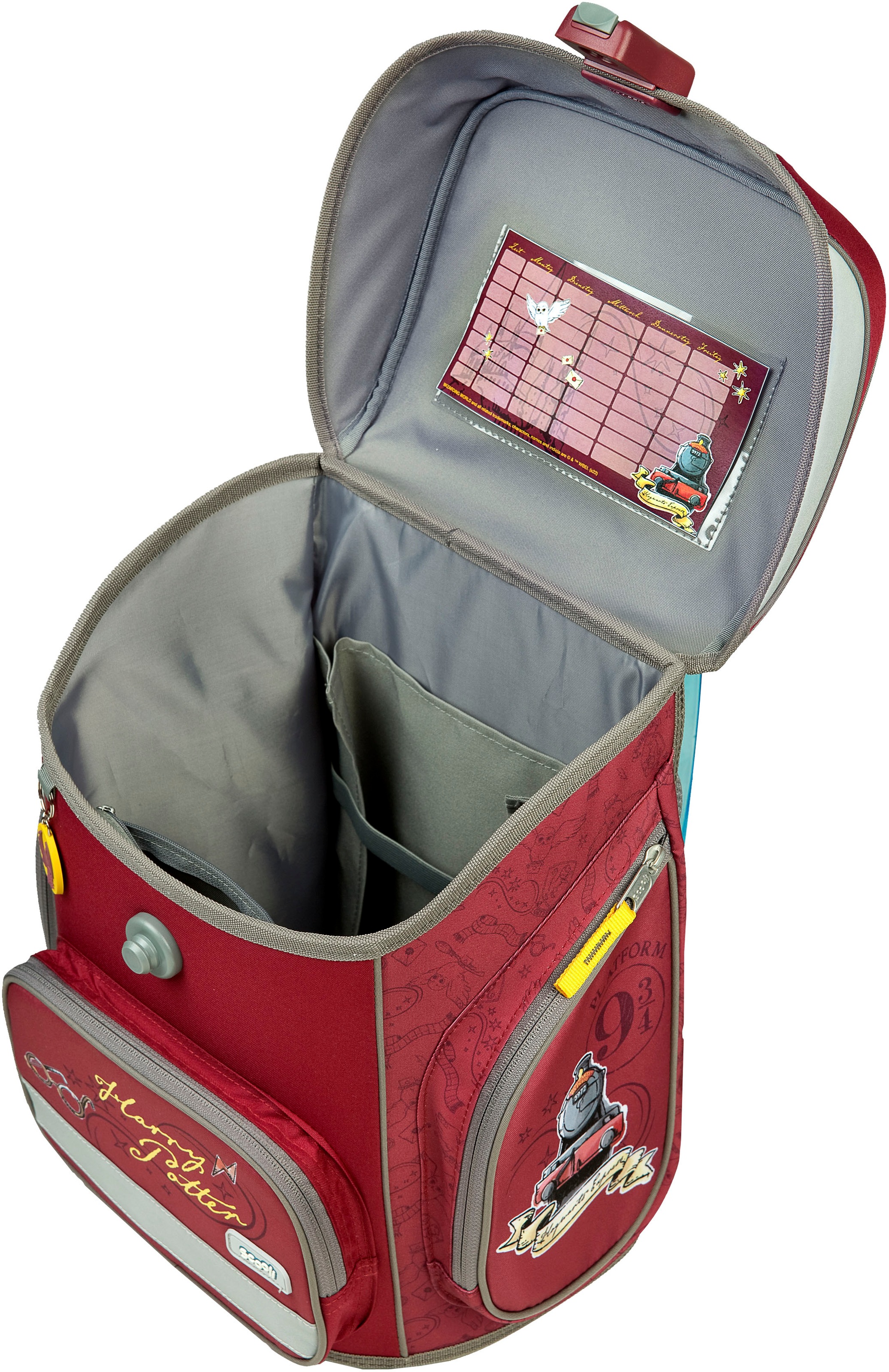 Scooli Schulranzen »EasyFit, Harry Potter II«, Reflektoren