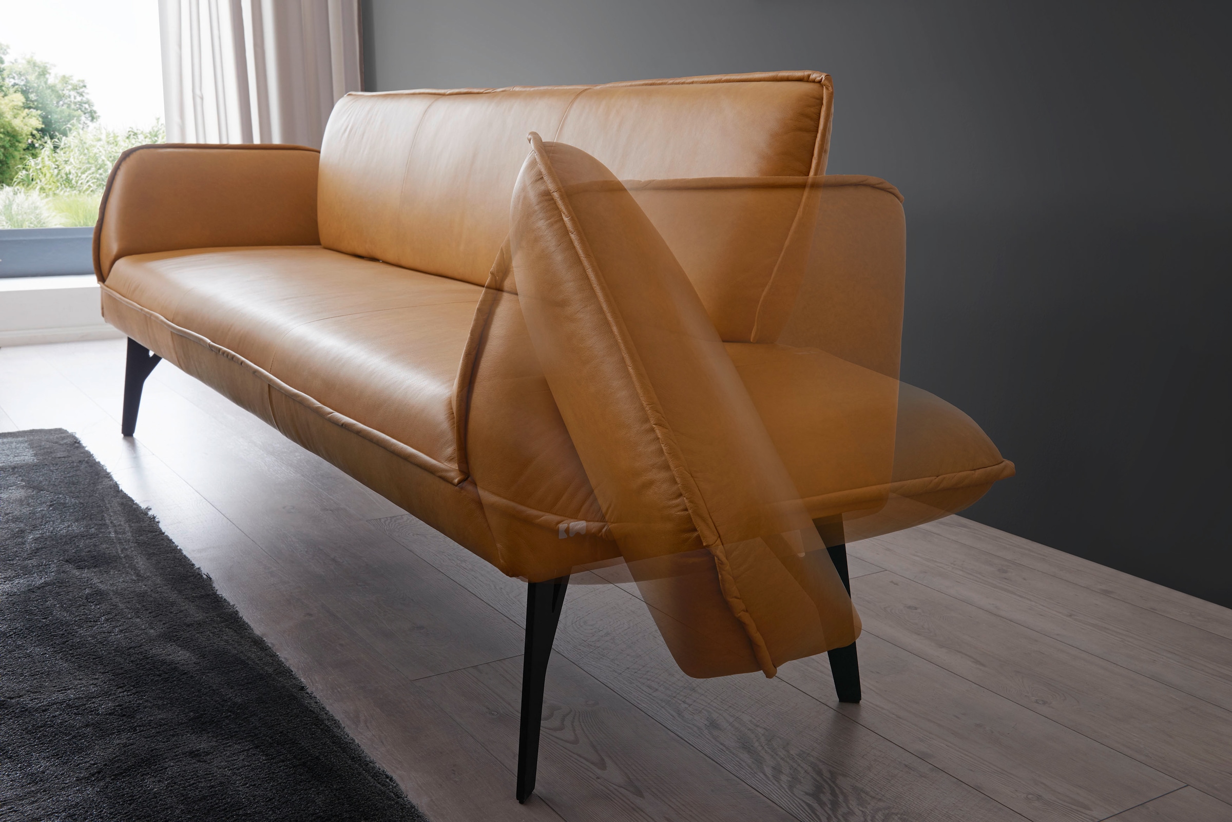 K+W Komfort & Wohnen Essgruppe »Drive«, (Set, 6 tlg.), 2 Drehstühle, 2 Drehsessel und Tisch mit Auszugfunktion 200-300cm