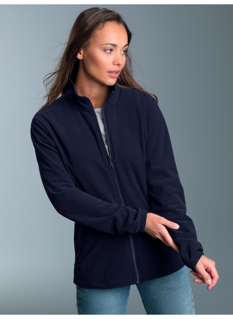 Trigema Fleecejacke »TRIGEMA Fleecejacke« 1 Stk. tlg.