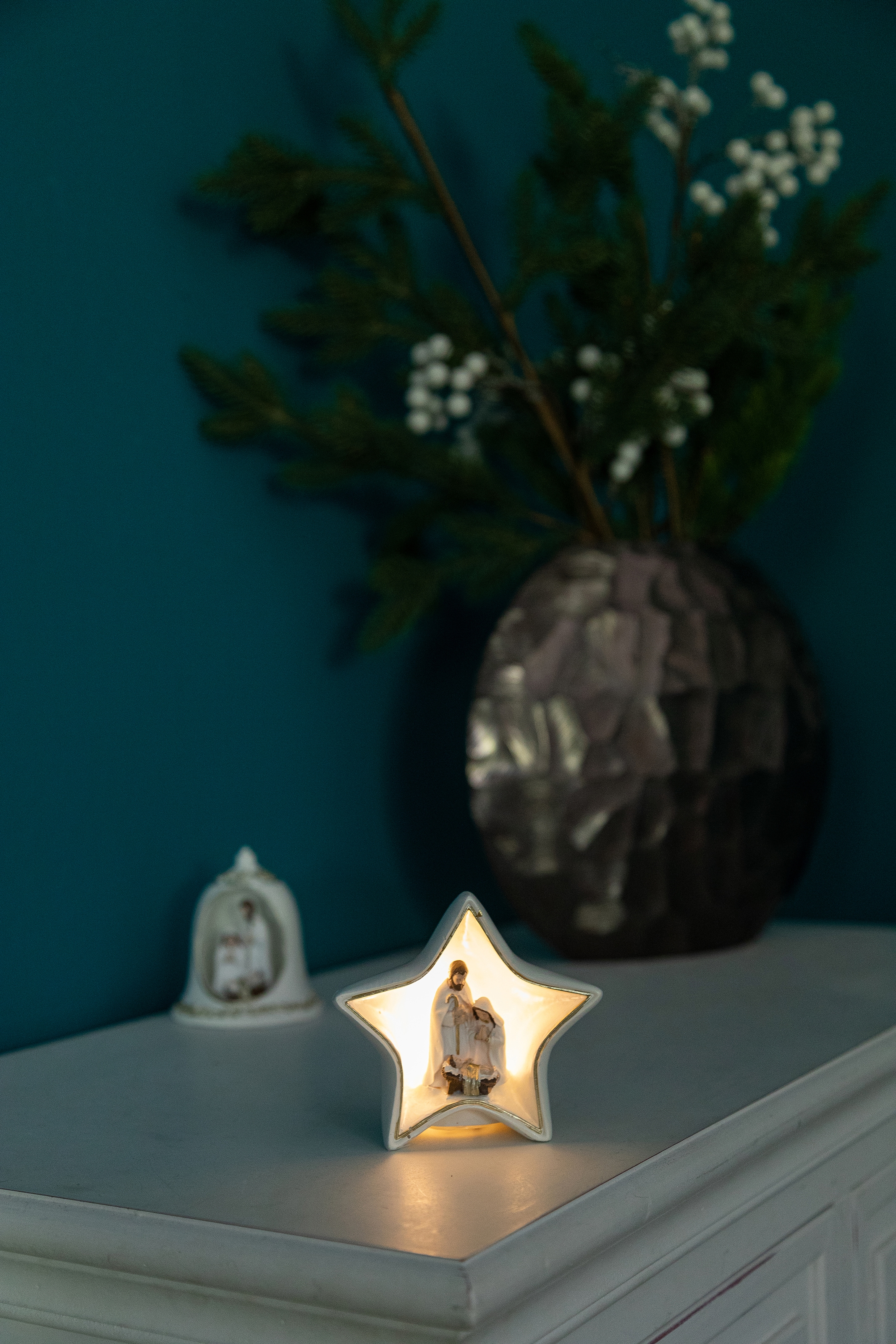 Beleuchtung mit (1 Möbel Accessoires LED Myflair tlg.), »Weihnachtsdeko«, & bei kaufen Krippe OTTO
