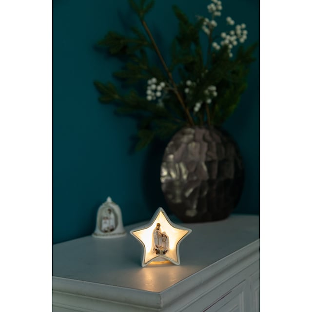 Myflair Möbel & Accessoires Krippe »Weihnachtsdeko«, (1 tlg.), mit LED  Beleuchtung kaufen bei OTTO