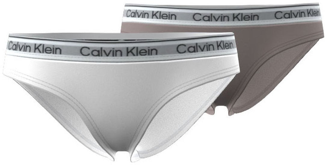 Calvin Klein Underwear Brasilslip »2PK BIKINI« Packung, 2er-Pack, 2 Stk. mit Logobund