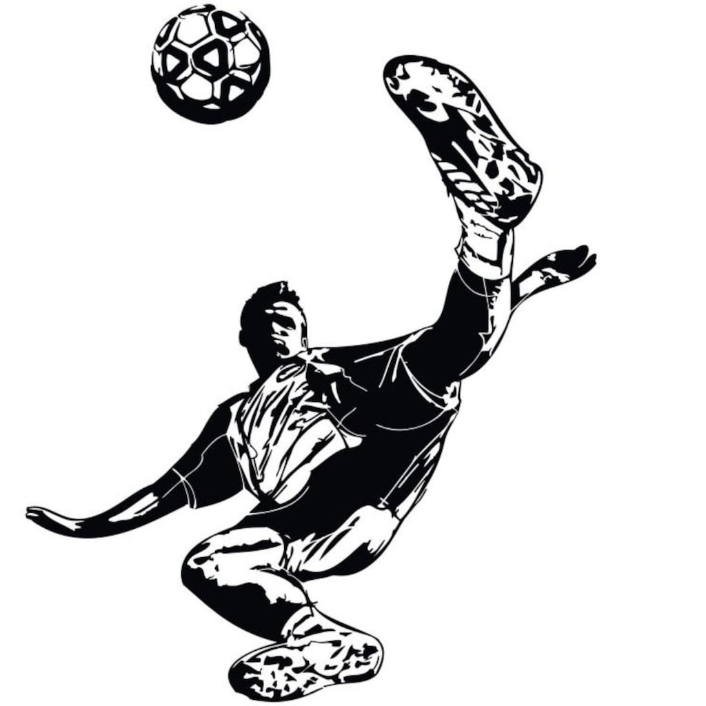 Wall-Art Wandtattoo »Fußball Kicker 02«, (1 St.)