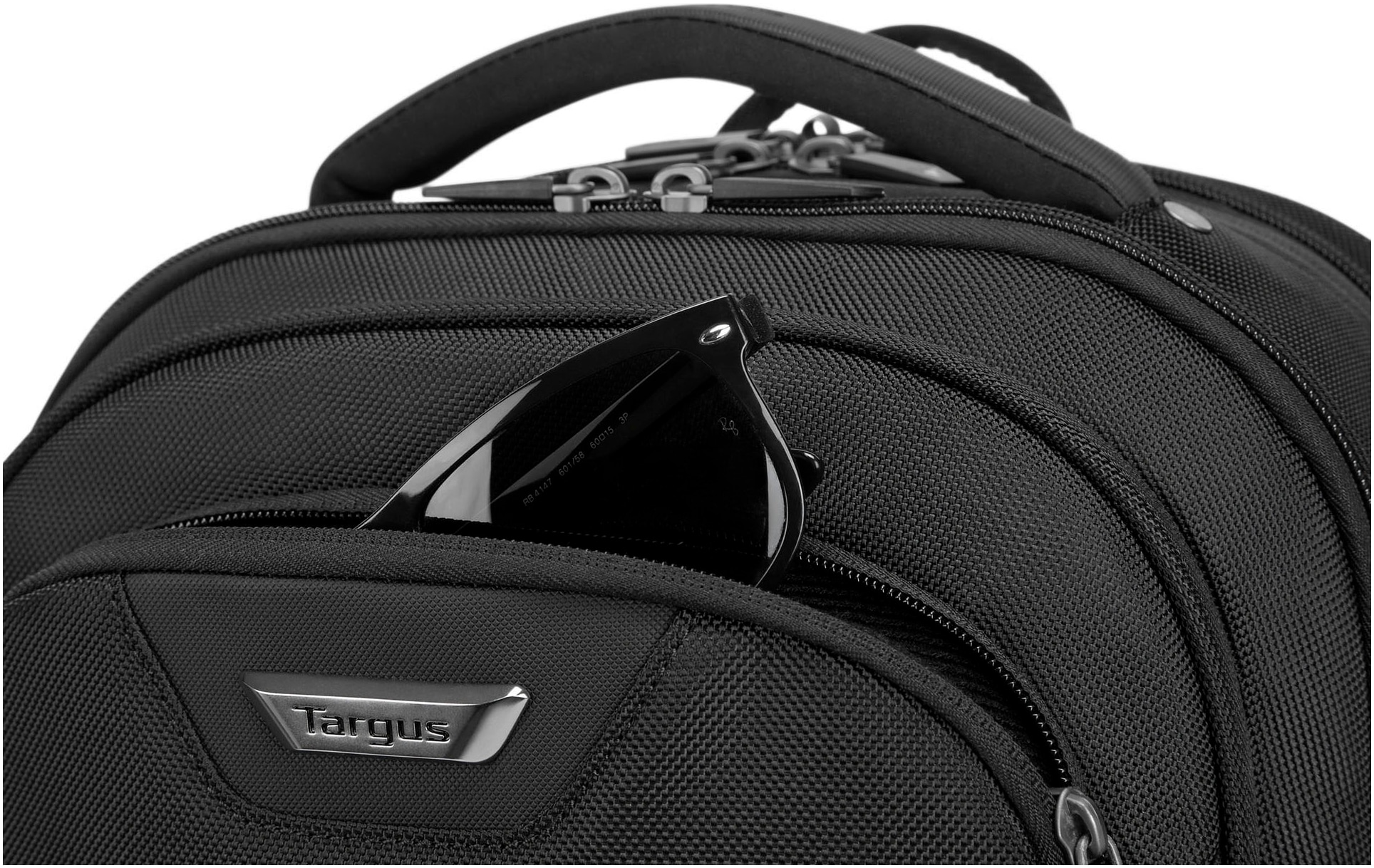 Targus Laptoprucksack »Corporate Traveller (15-15.6)«, Militärstandard 1680D, SafePort x D3O Fall- und Seitenschutz