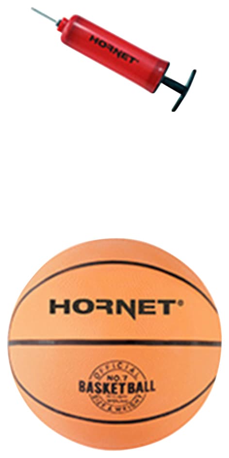 Hornet by Hudora Basketballständer und | 260«, OTTO St., bei 260 cm Basketballständer 3 Pumpe), höhenverstellbar bis bestellen »Hornet OTTO (Set, mit mobil, Ball