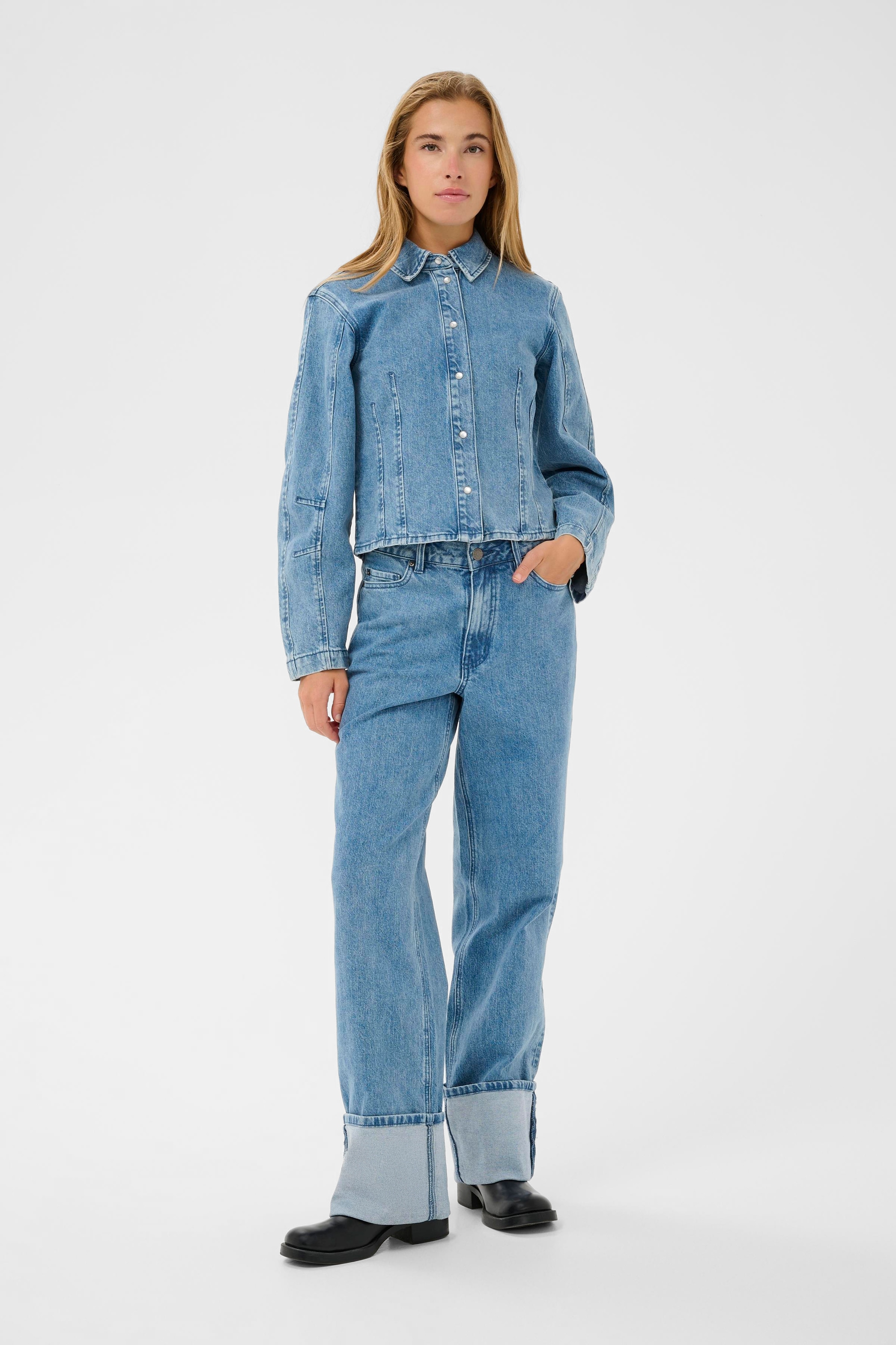 KAFFE Regular-fit-Jeans »Jeans KAvallis«