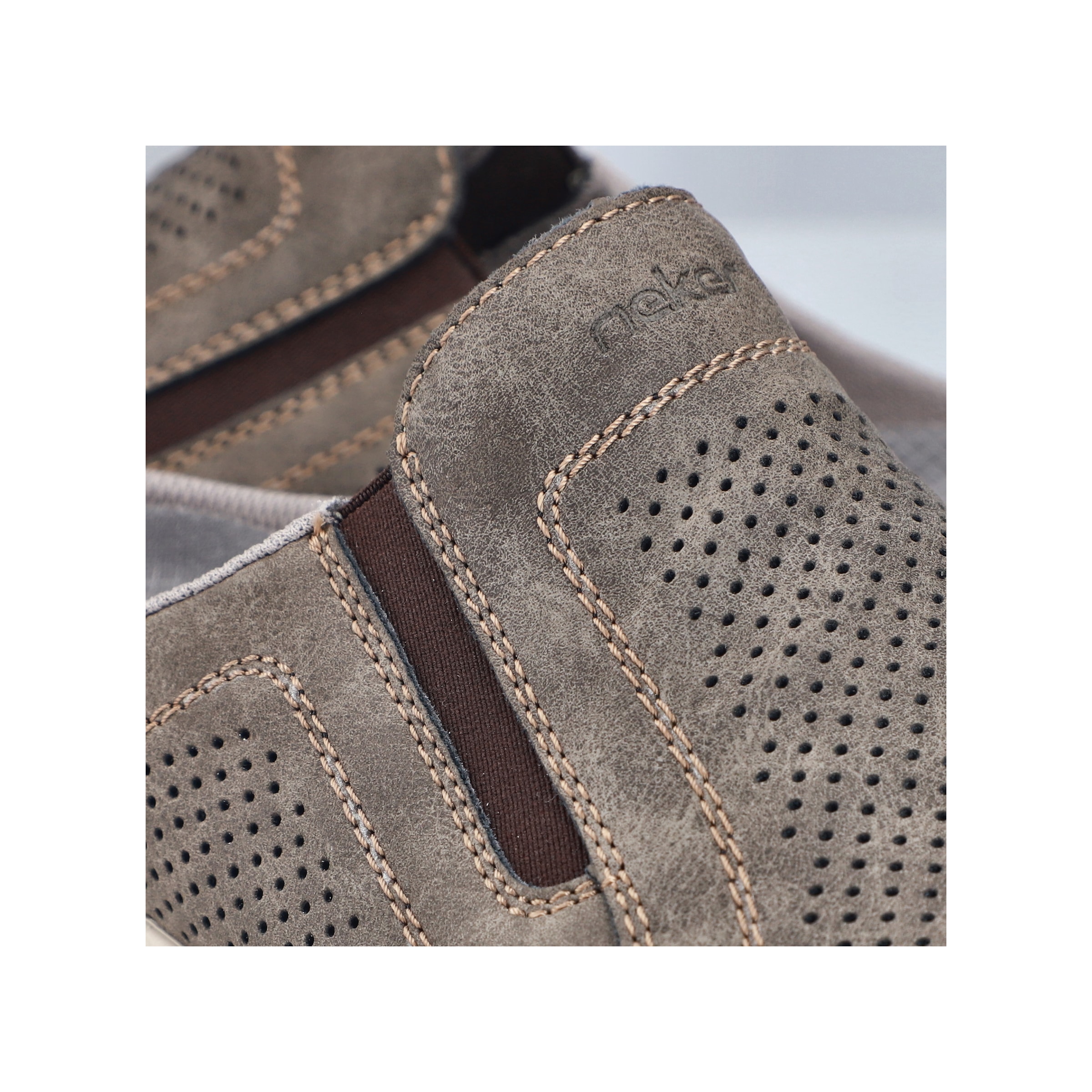 Rieker Clog  Sommerschuh, Hausschuh mit seitlichen Stretcheinsätzen