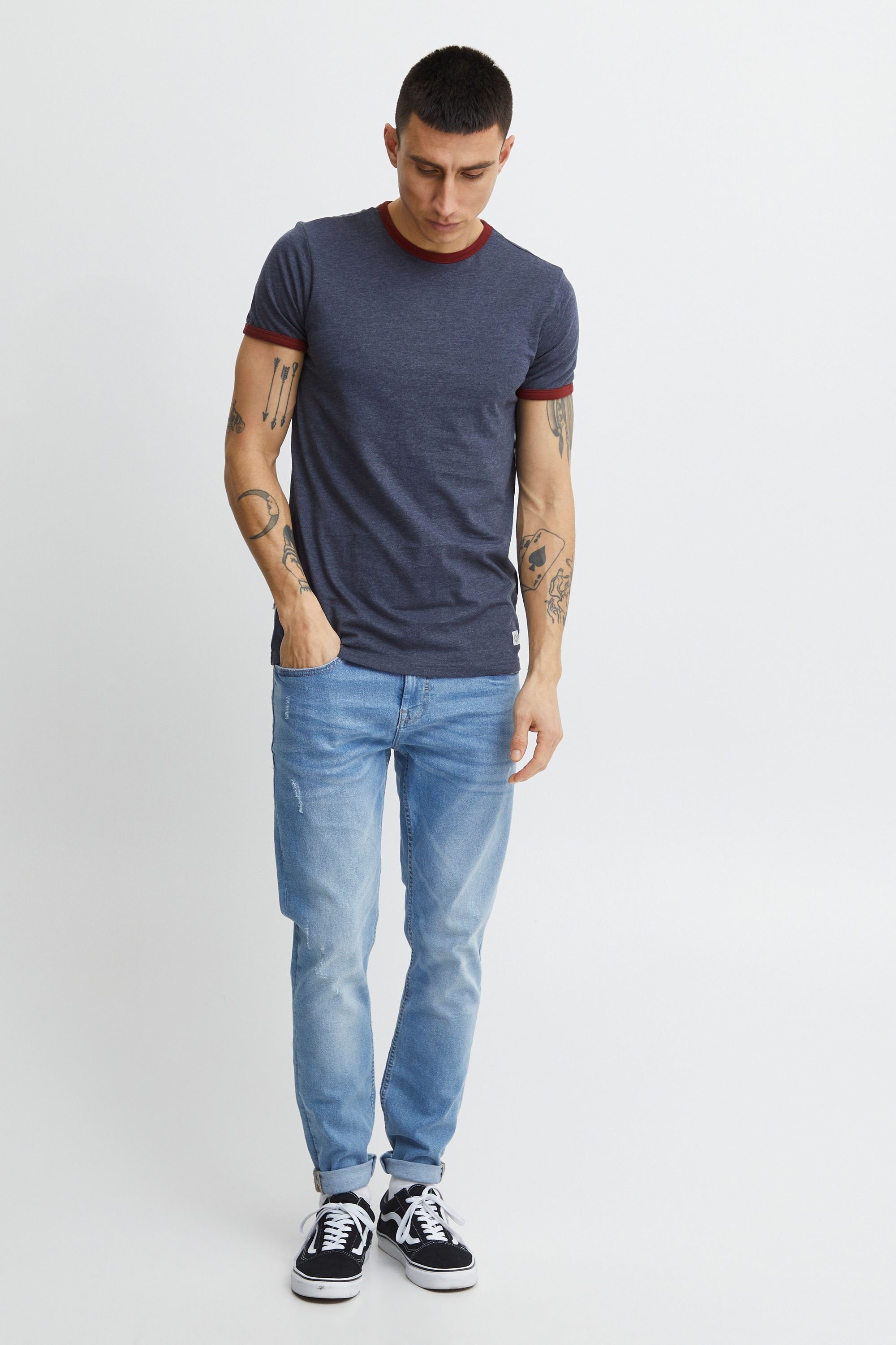 !Solid Rundhalsshirt »Rundhalsshirt SDManoldo«
