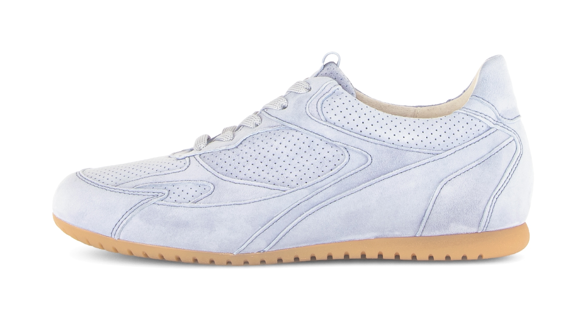 Gabor Sneaker »DAVOS«  Freizeitschuh, Halbschuh, Schnürschuh mit Lochmuster, G-Weite