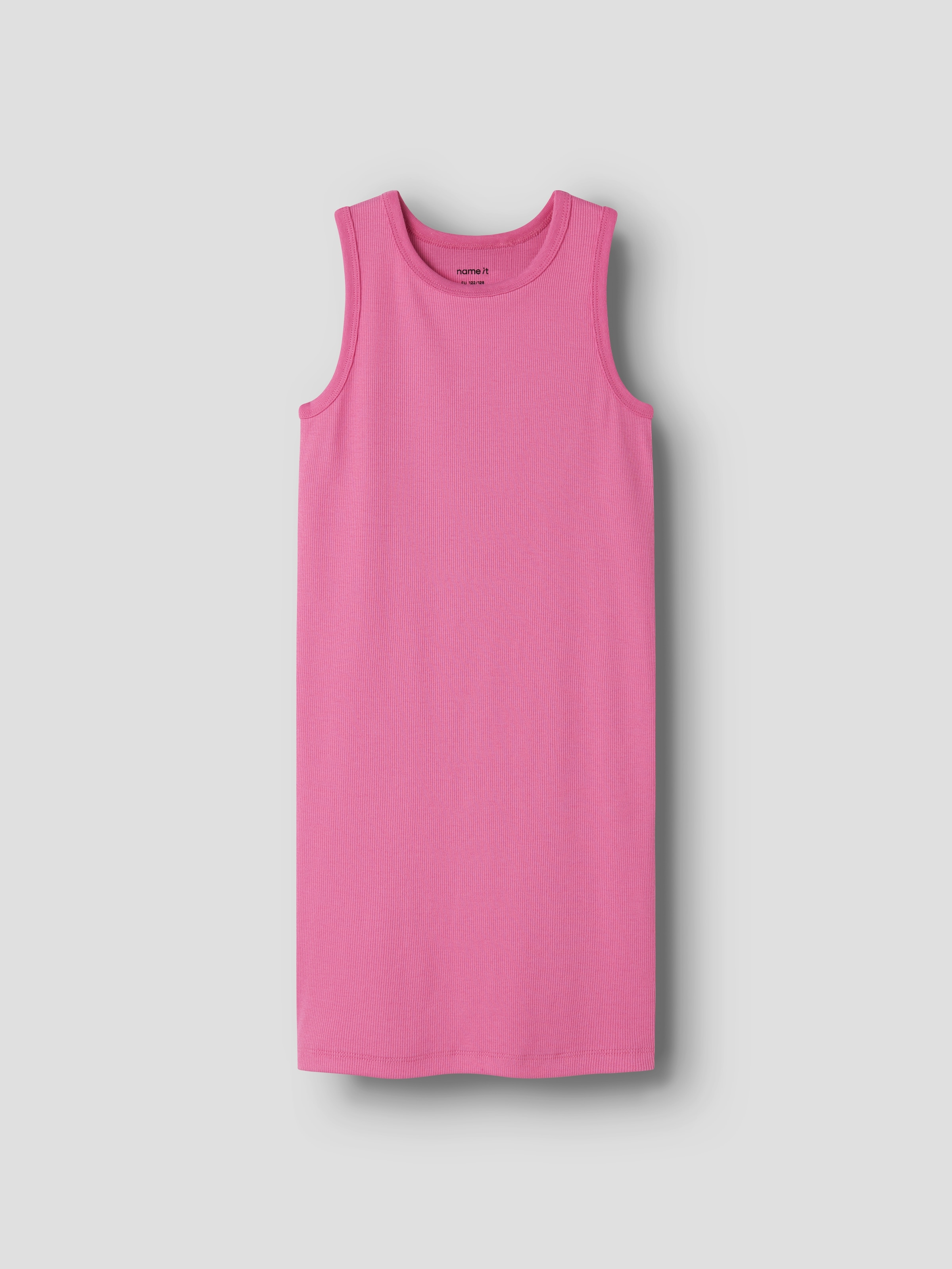 Name It Jerseykleid »NKFNAKAL SL SLIM DRESS NOOS« Baumwollmischung, Jersey Rippware