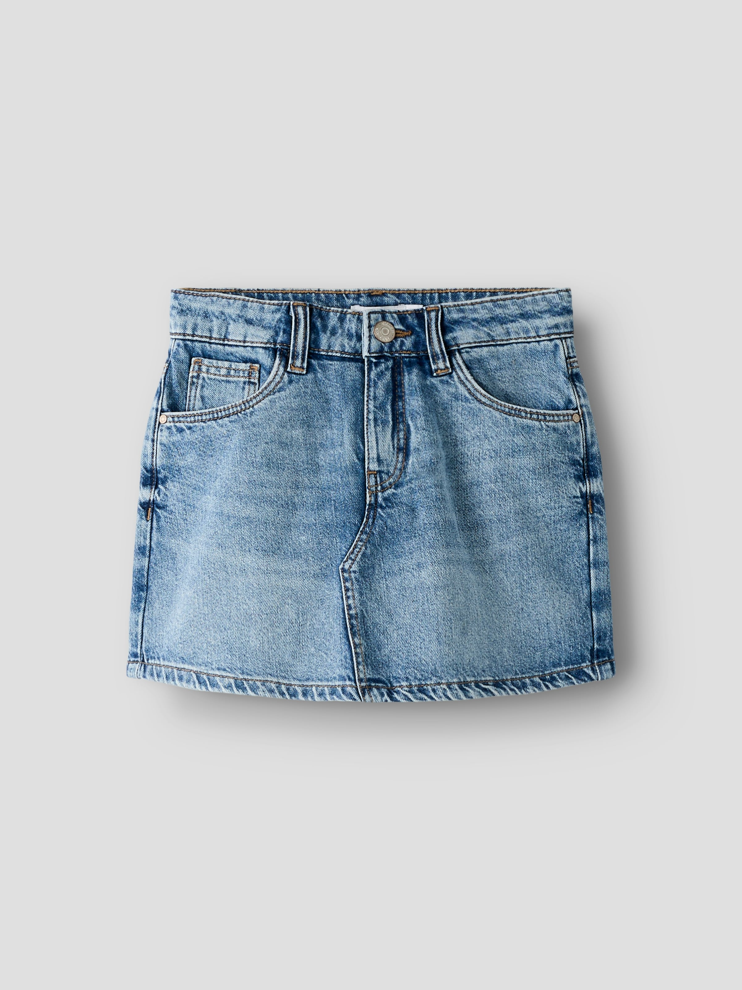 Name It Jeansshorts »NKFEMMA DNM SKORT 1040-MJ NOOS« Baumwolle, Denim