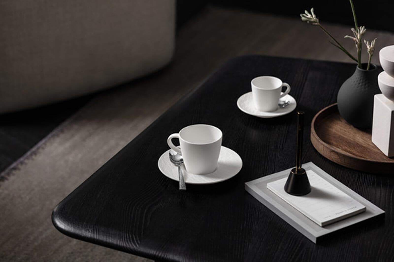 Villeroy & Boch Tasse »Kaffeetasse Manufacture Rock 150 ml 6er Set weiß«