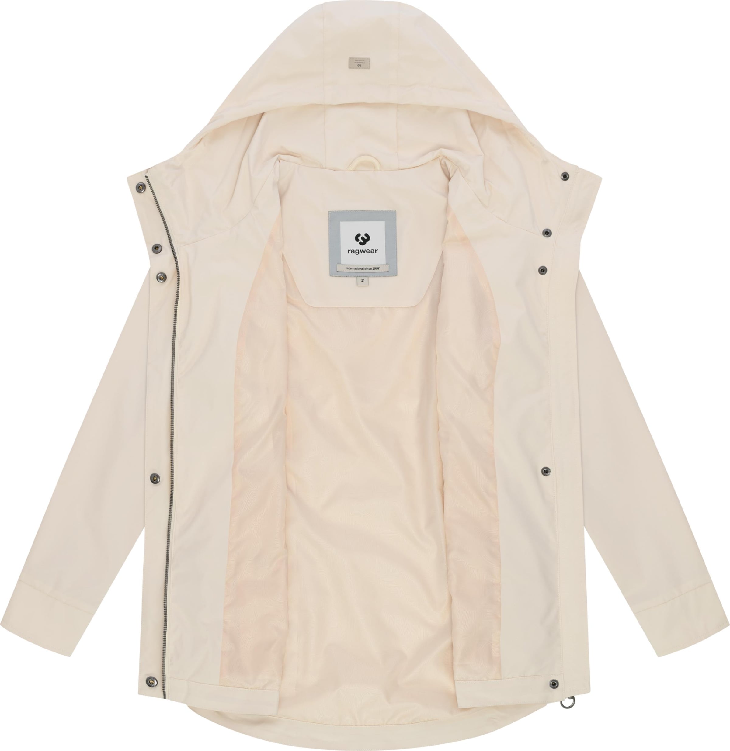 Ragwear Outdoorjacke »Outdoorjacke Alvena Summer YOUMODO« mit Kapuze Wasserdichte und atmungsaktive Übergangsjacke