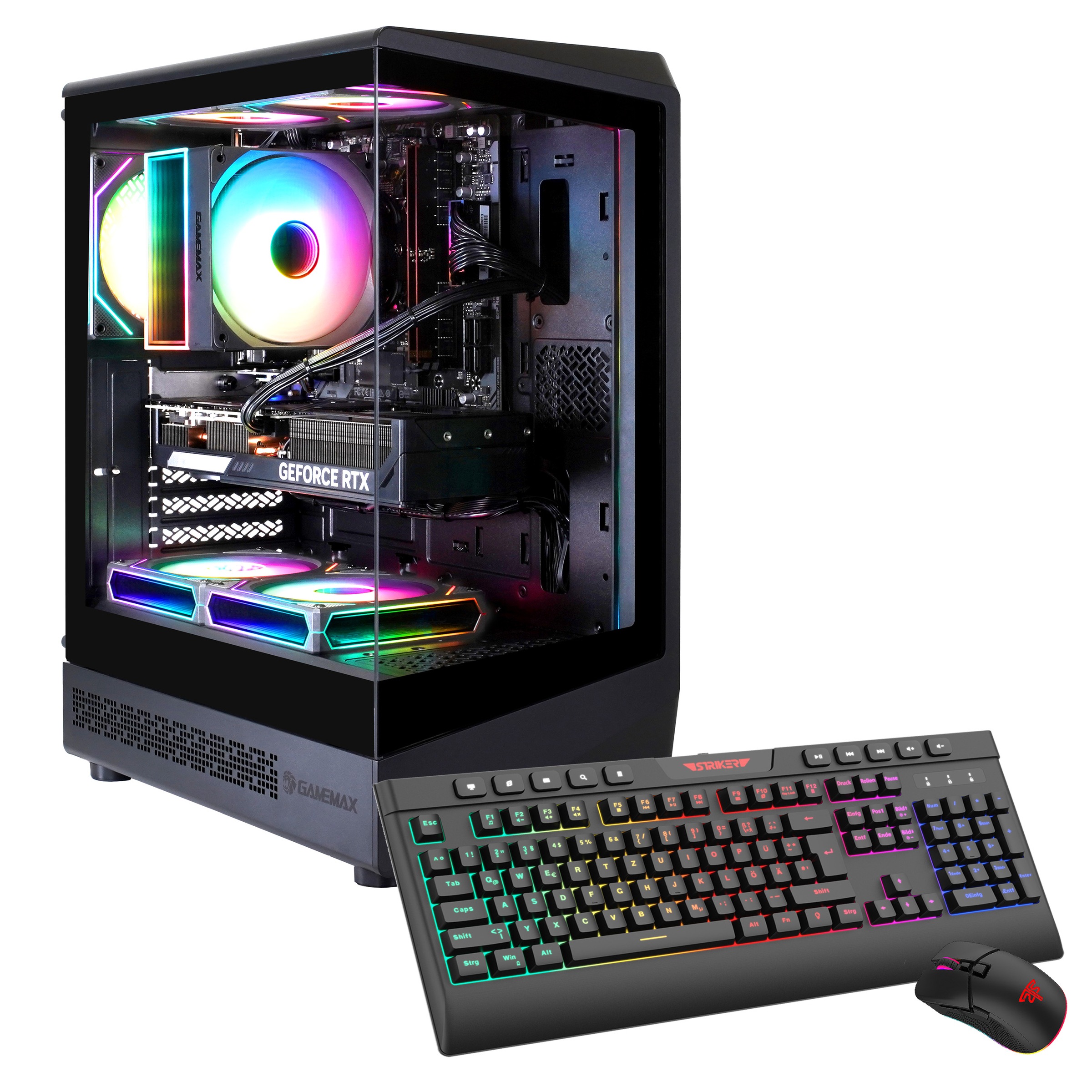 GAMEMAX Gaming-PC »VISTA COC AB 7595«, Windows 11, DDR5 RAM