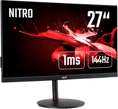 Acer Gaming-Monitor »Nitro XV272U P«, 68,6 cm/27 Zoll, 2560 x 1440 px, WQHD, 1 ms Reaktionszeit, 144 Hz