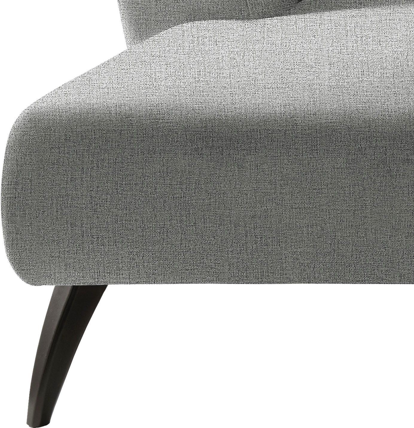 INOSIGN Ecksofa »Colori L-Form«, Holzfußfarbe wählbar, inkl. 4x Zierkissen
