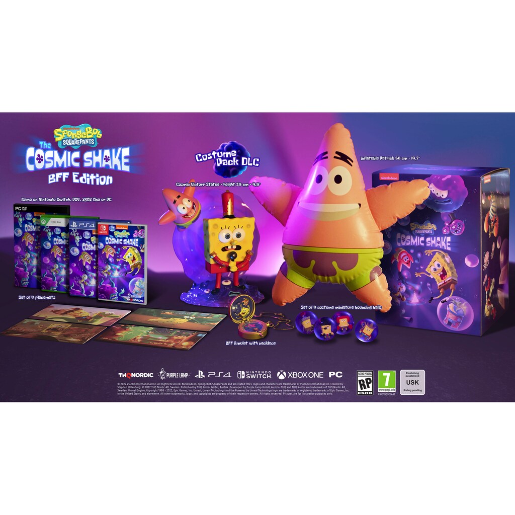 THQ Nordic Spielesoftware »SpongeBob Cosmic Shake - BFF Edition«, PlayStation 4