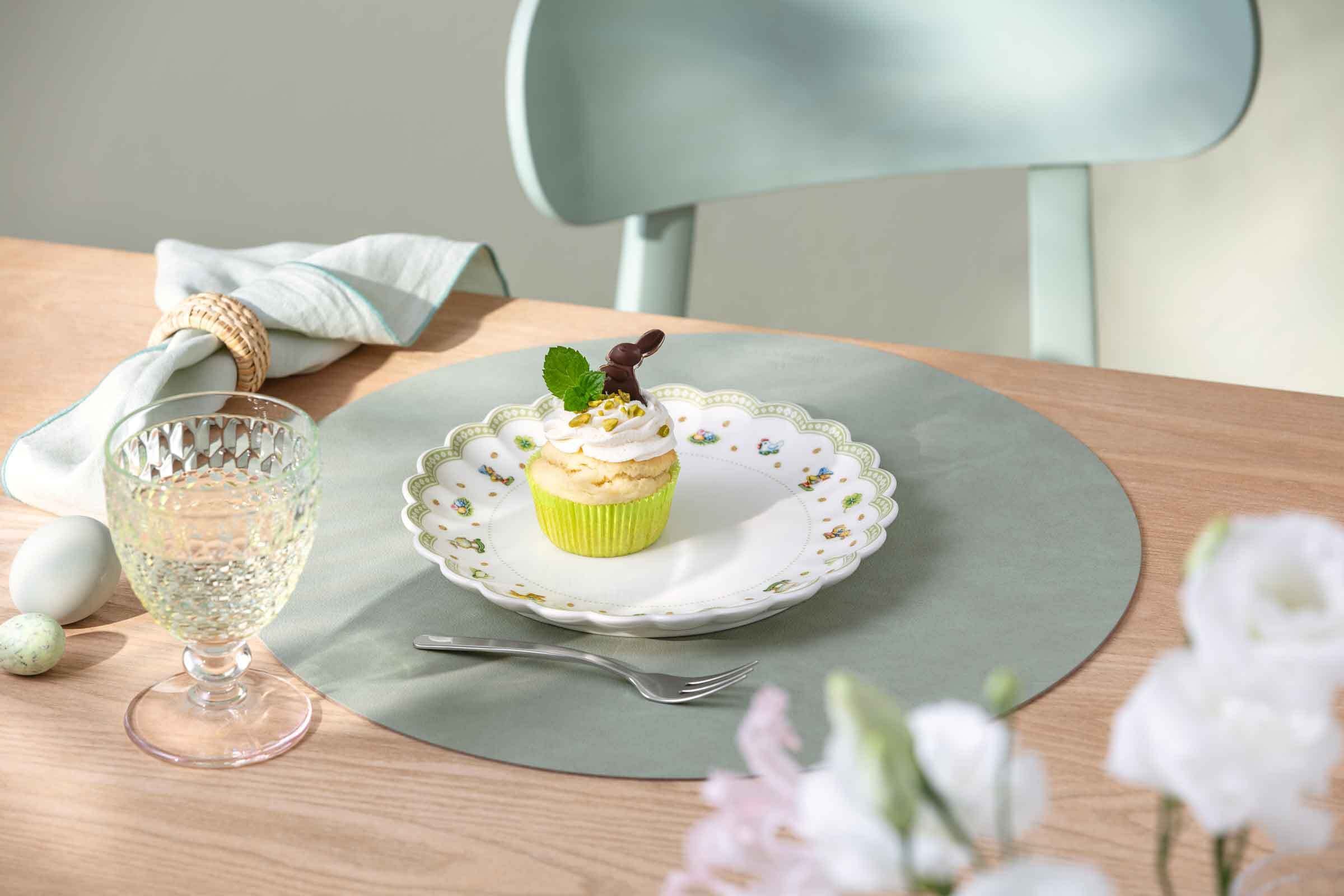 Villeroy & Boch Frühstücksteller »Frühstücksteller Easter Delight ø 21,9 cm grün« handwäsche empfohlen