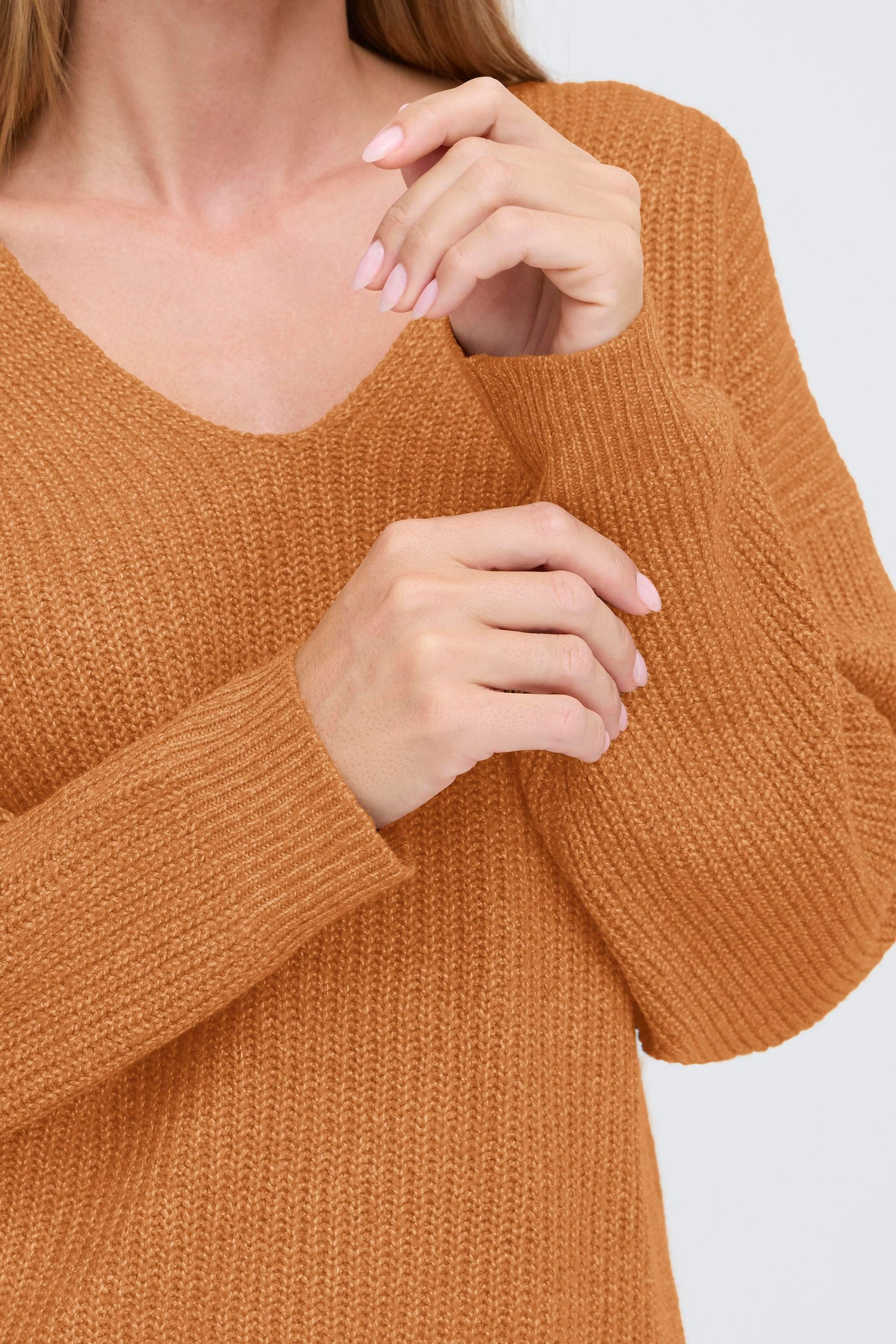 OXMO V-Ausschnitt-Pullover »V-Ausschnitt-Pullover OXICALLIE«