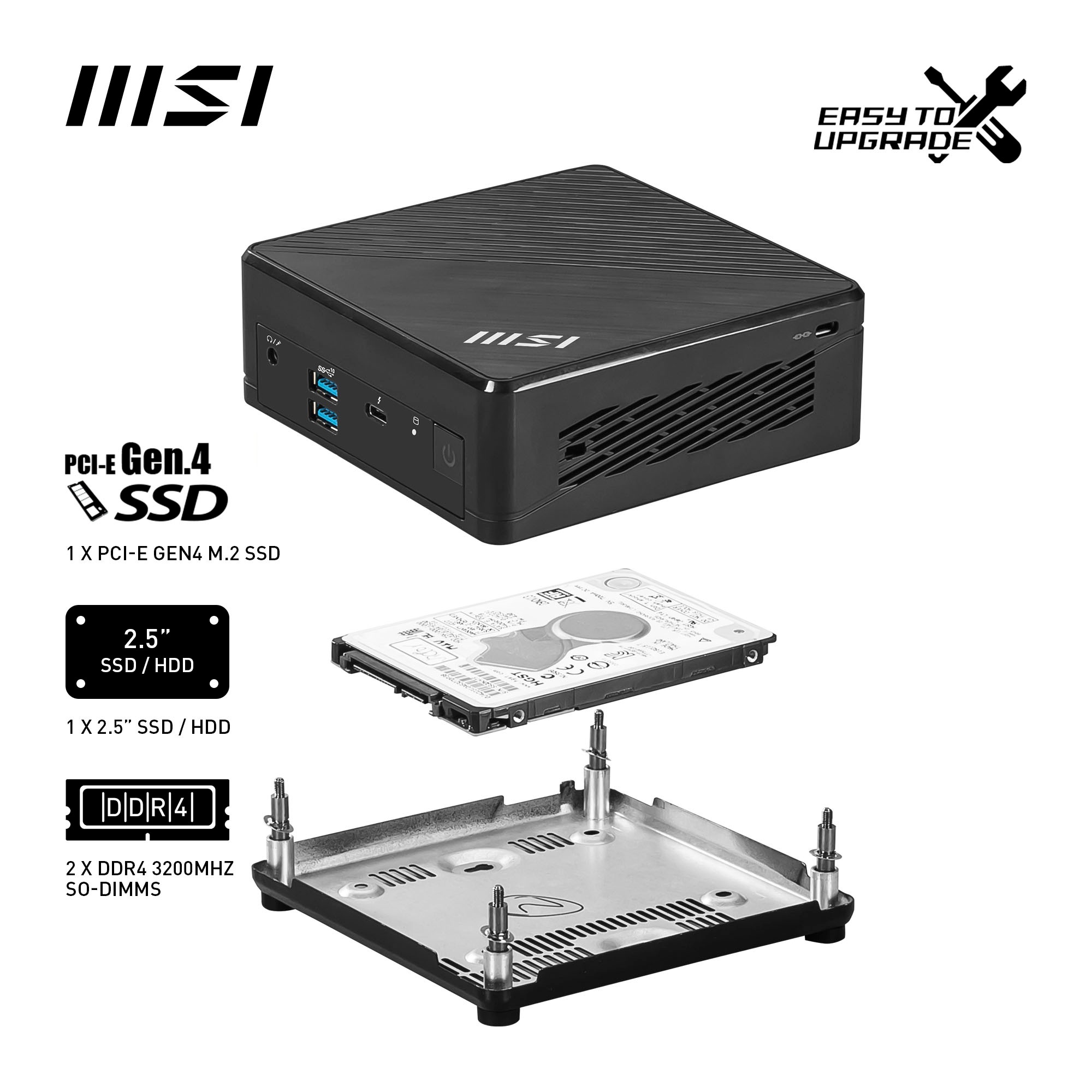 MSI Mini-PC »Cubi 5 12M-022BDE«