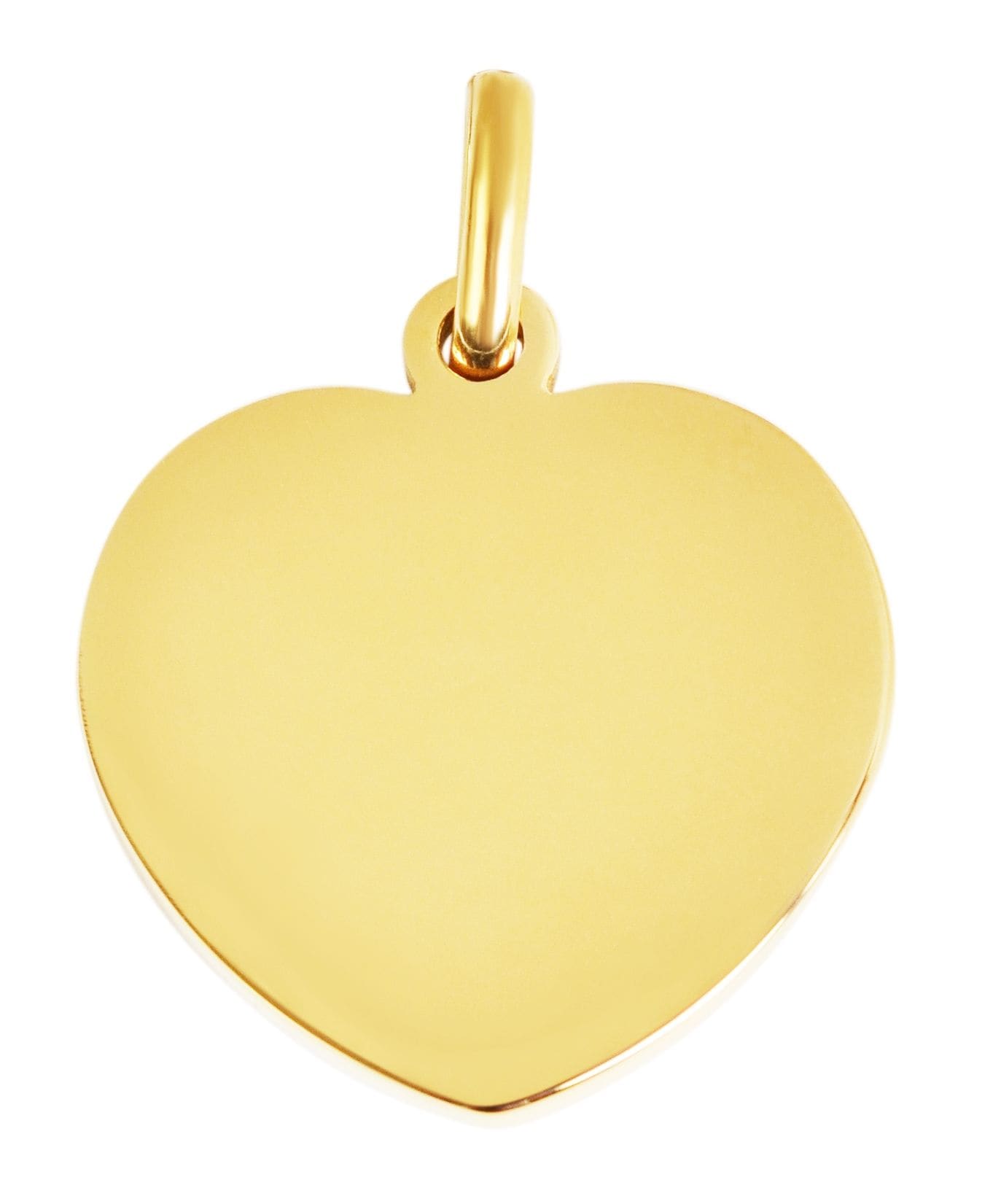 Adelia´s Kettenanhänger »Unisex Anhänger ¿ Herz Gravuranhänger aus Edelstahl«