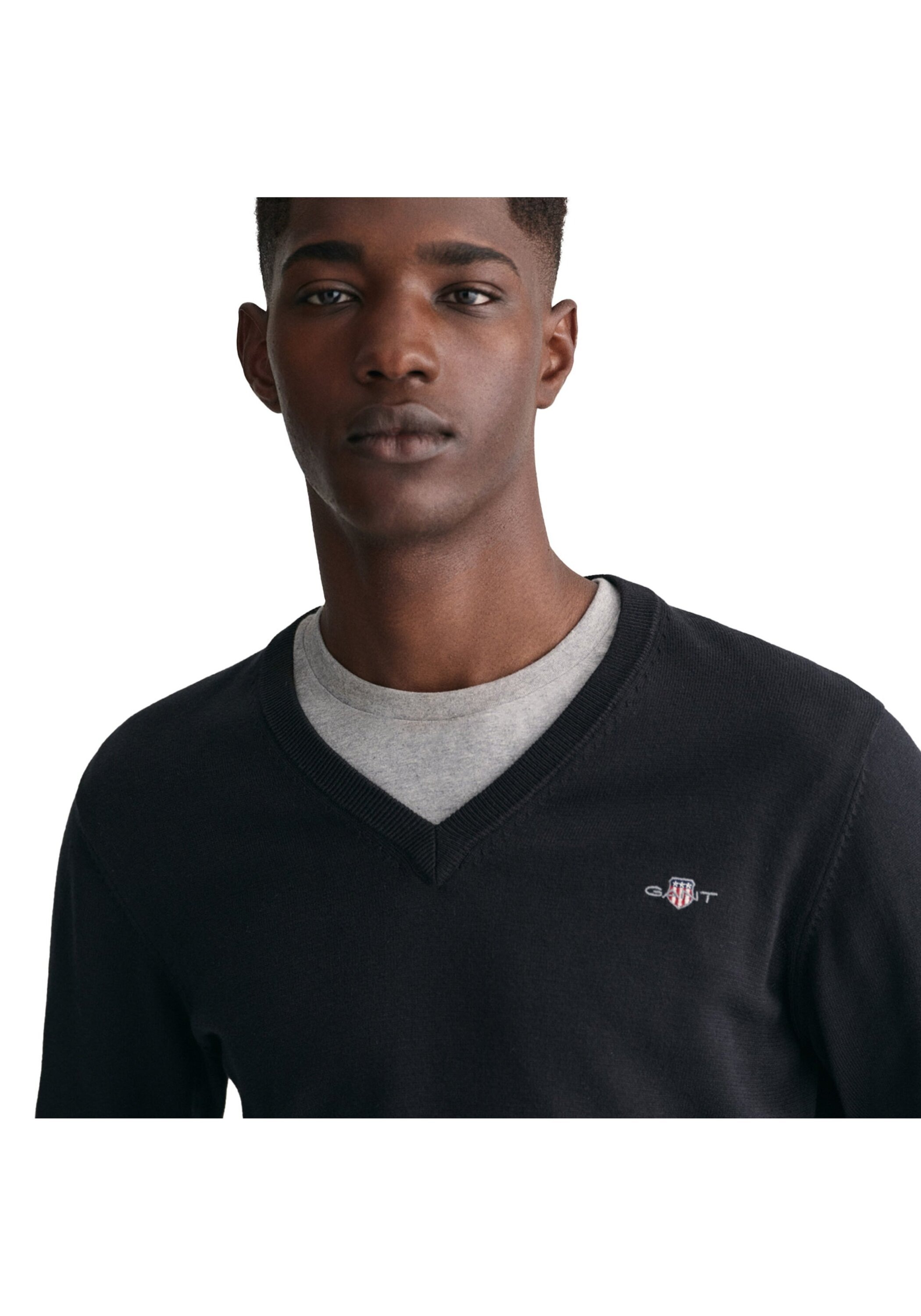 Gant Sweater »Strickpullover CLASSIC COTTON V-NECK«