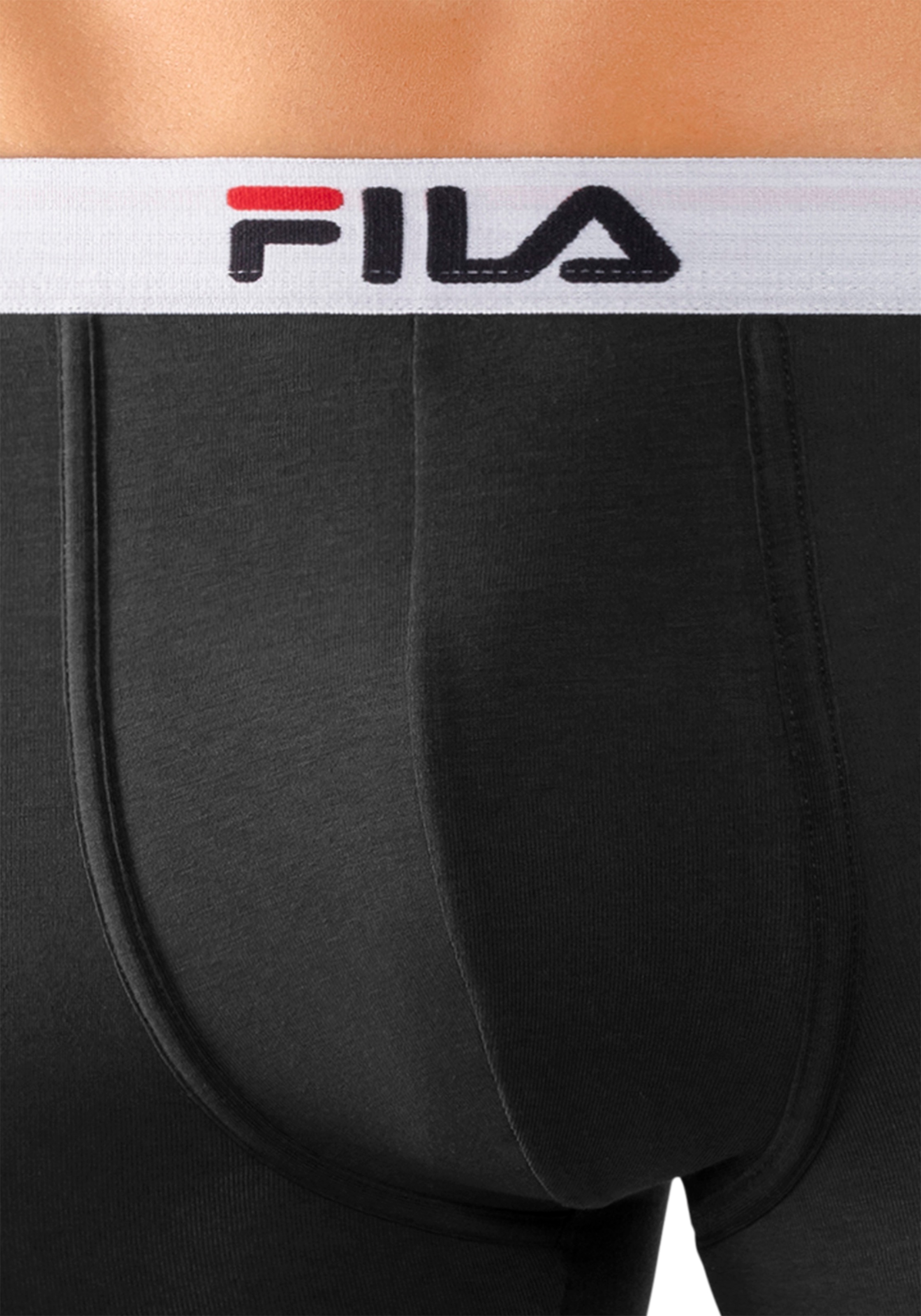 Fila Boxer, (3er Pack), mit elastischem Logobund