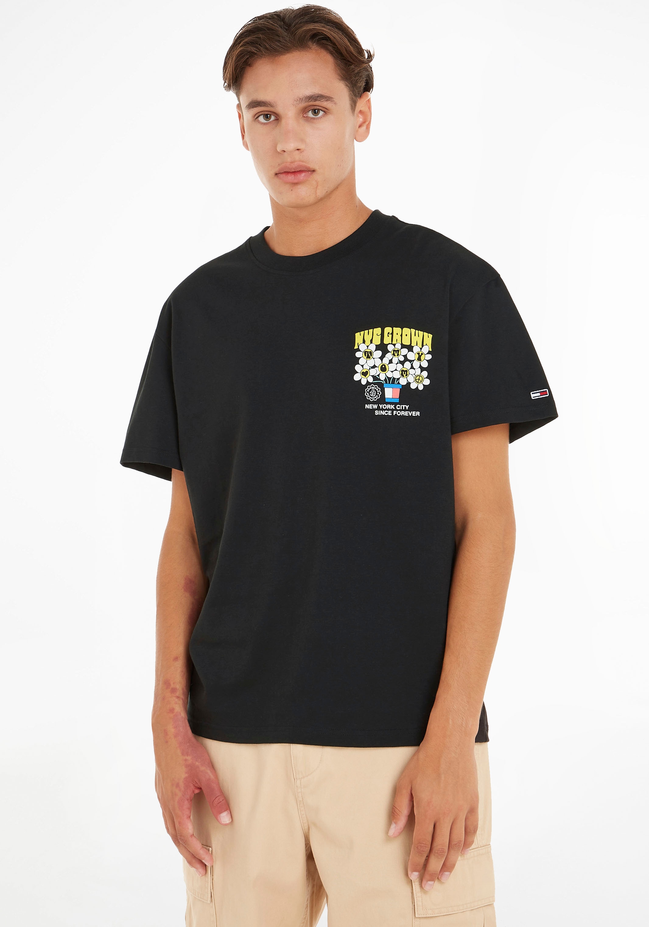 T-Shirt »TJM HOMEGROWN DAISY TEE«, mit großem Print auf dem Rücken