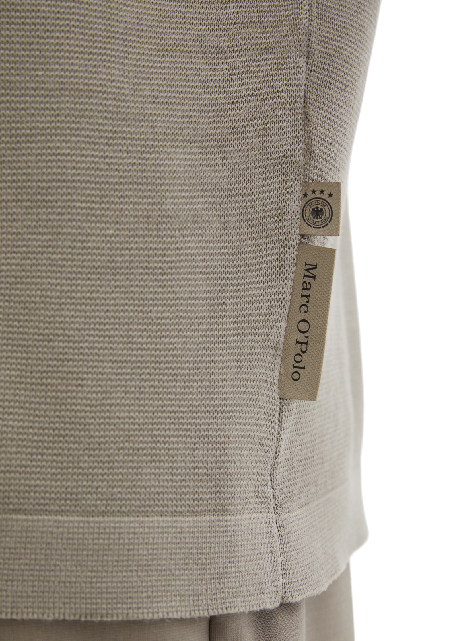 Marc O'Polo Poloshirt »DFB Travel Collection« aus reiner Bio-Baumwolle, Strick-Polo