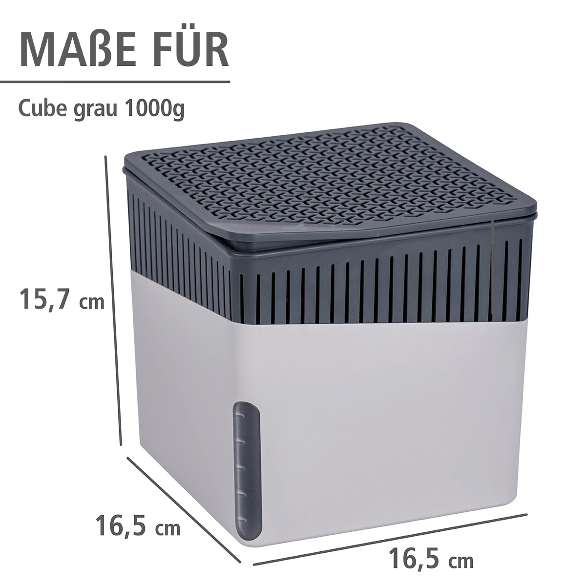 WENKO Luftentfeuchter »Cube«, für 80 m³ Räume, 1000 g