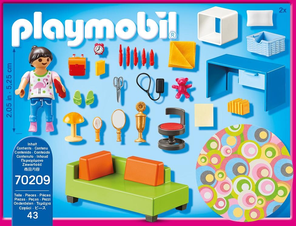 Playmobil Dollhouse Puppenhaus 70206 Familienküche + 70207