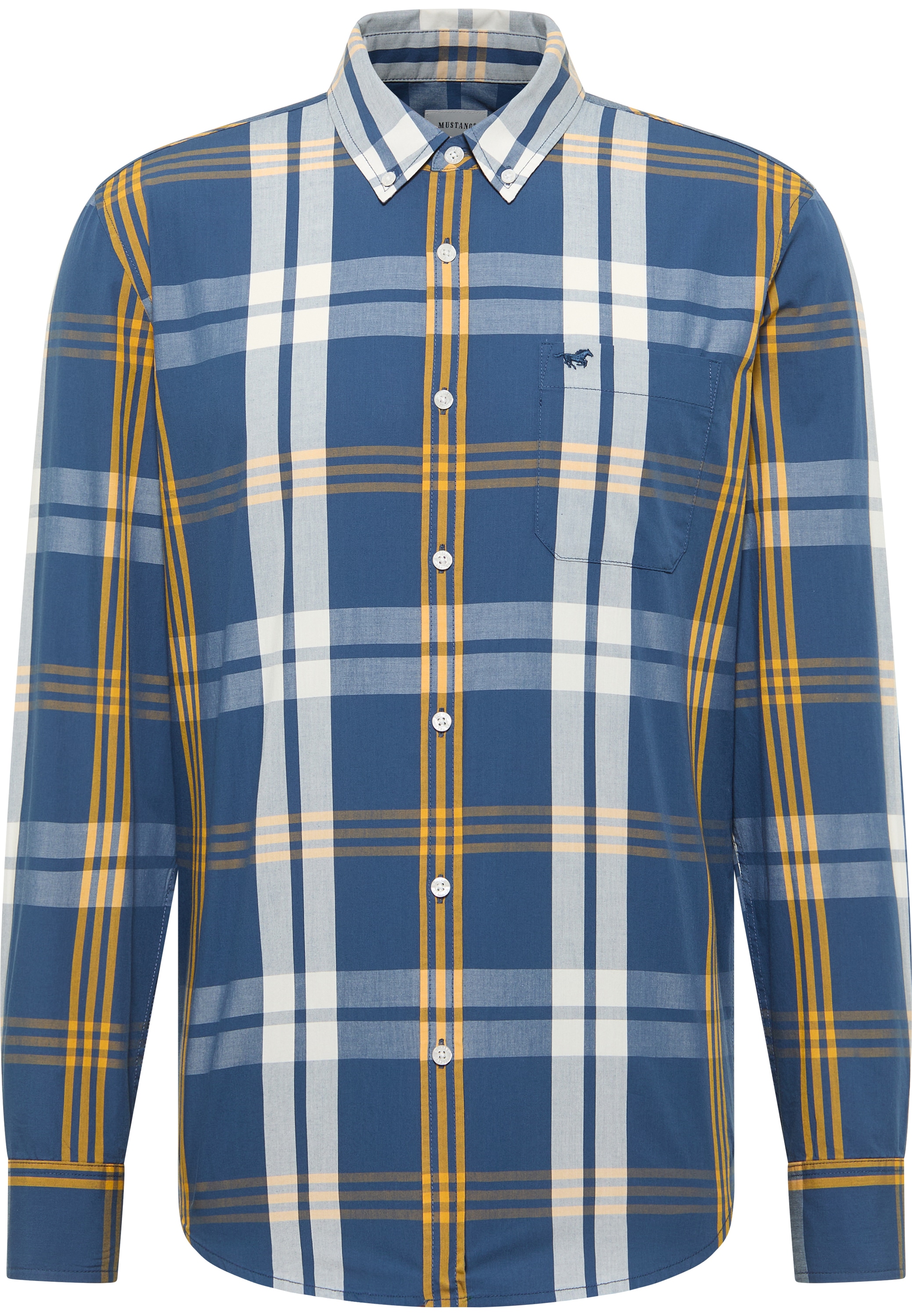 MUSTANG Langarmhemd »Herren Style Chester«