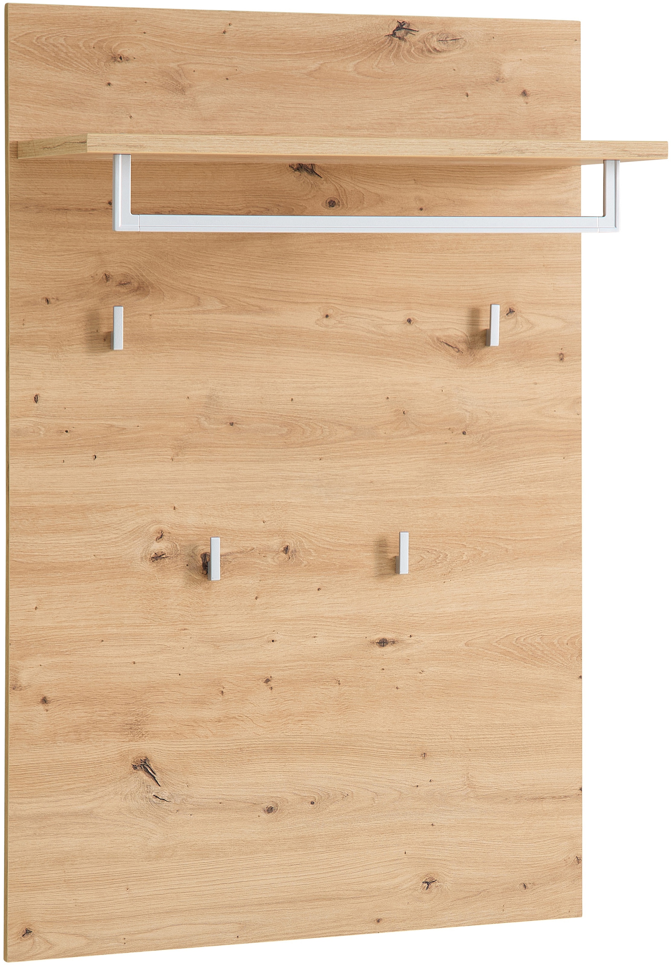 Innostyle Garderobenpaneel »BARI Graderobenpaneel, BxHxT 40x158x30 cm«, (1 St.), 1 Ablageboden, 1 Kleiderstange, 4 Haken
