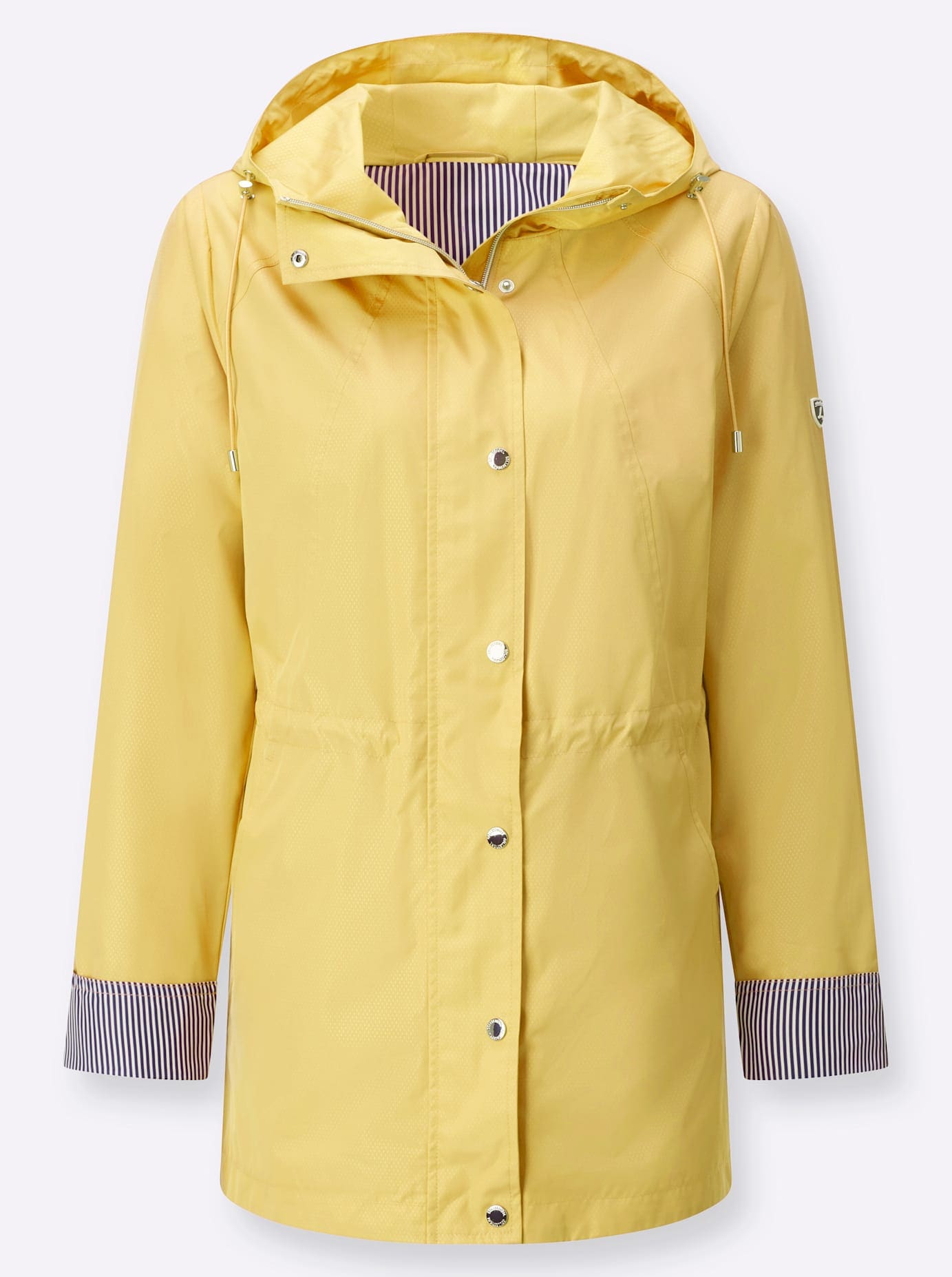 Casual Looks Langjacke mit Kapuze