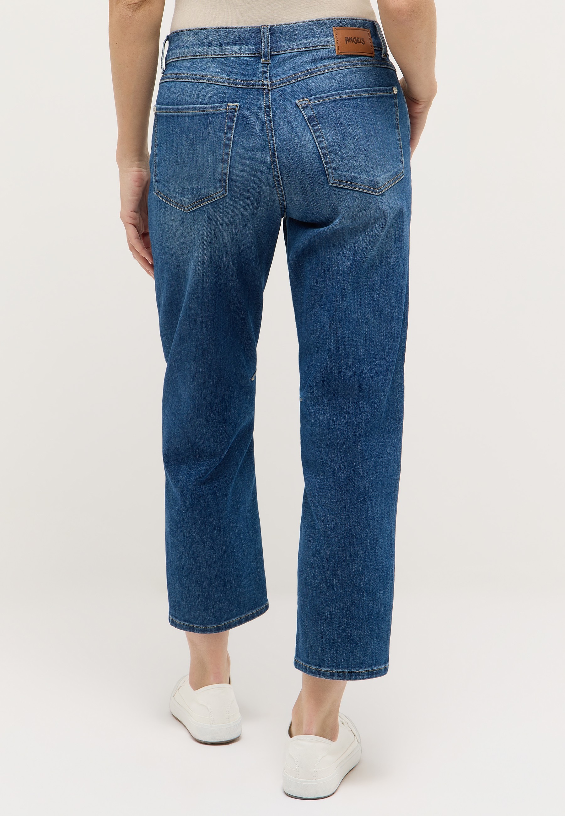 ANGELS 7/8-Jeans »EVY« 7/8-lange Schnittform, lockere Passform, aus Baumwollmischung
