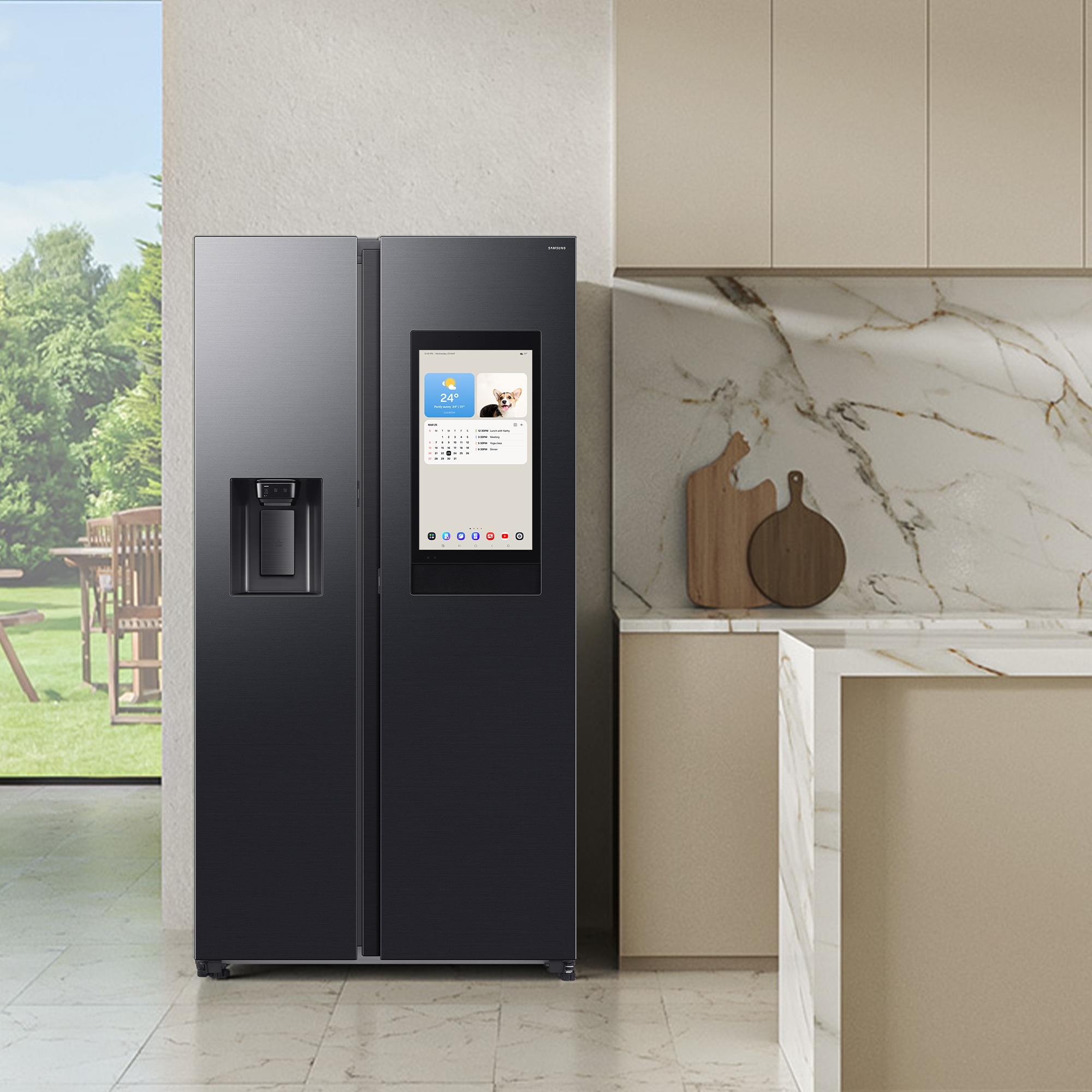 Samsung Side-by-Side RS97F »RS90F66BEFEF«