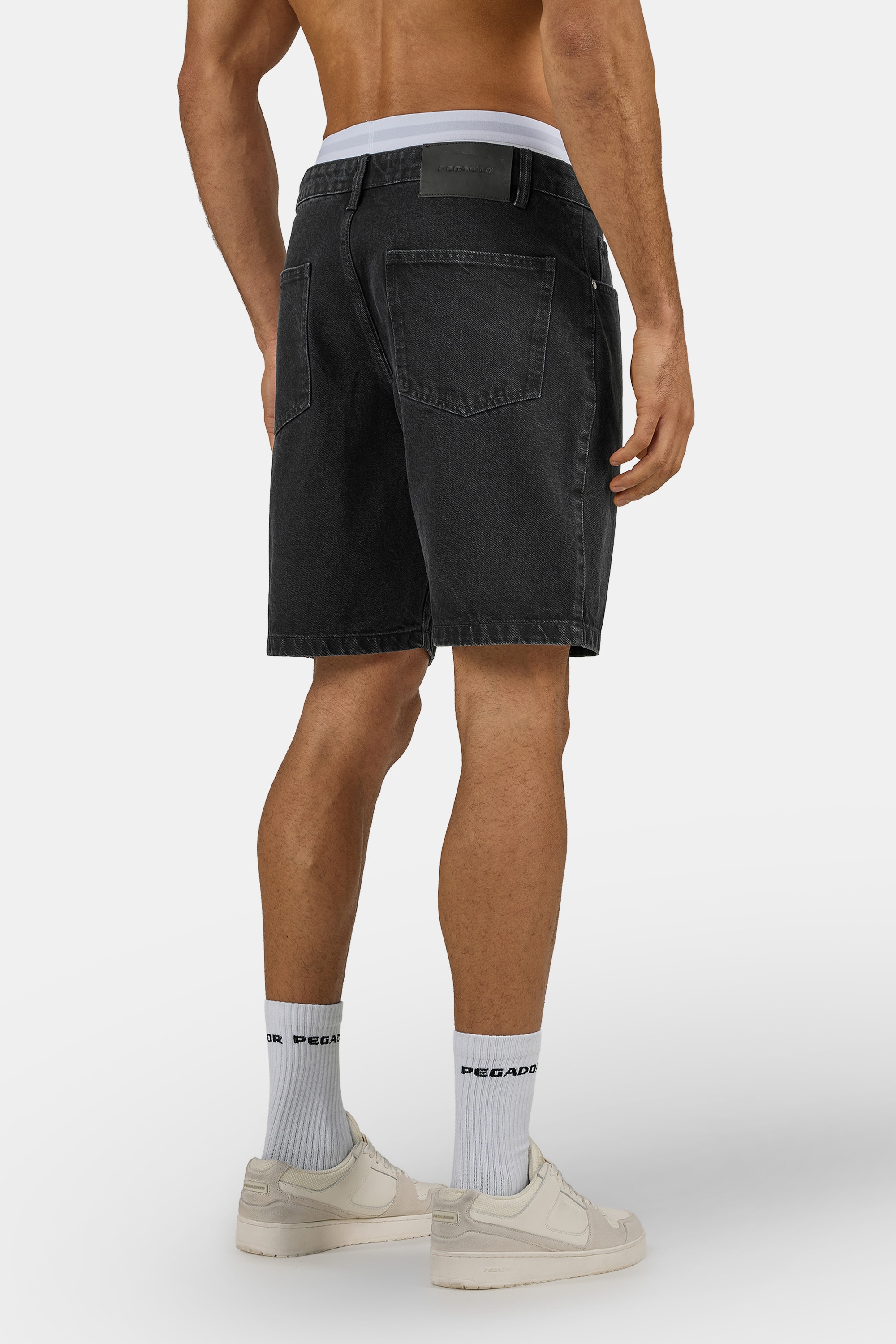 PEGADOR Jeansshorts »Bostic Jeans Shorts« Baumwolle, regular fit
