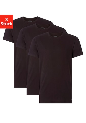 T-Shirt »uni«, (3er-Pack)