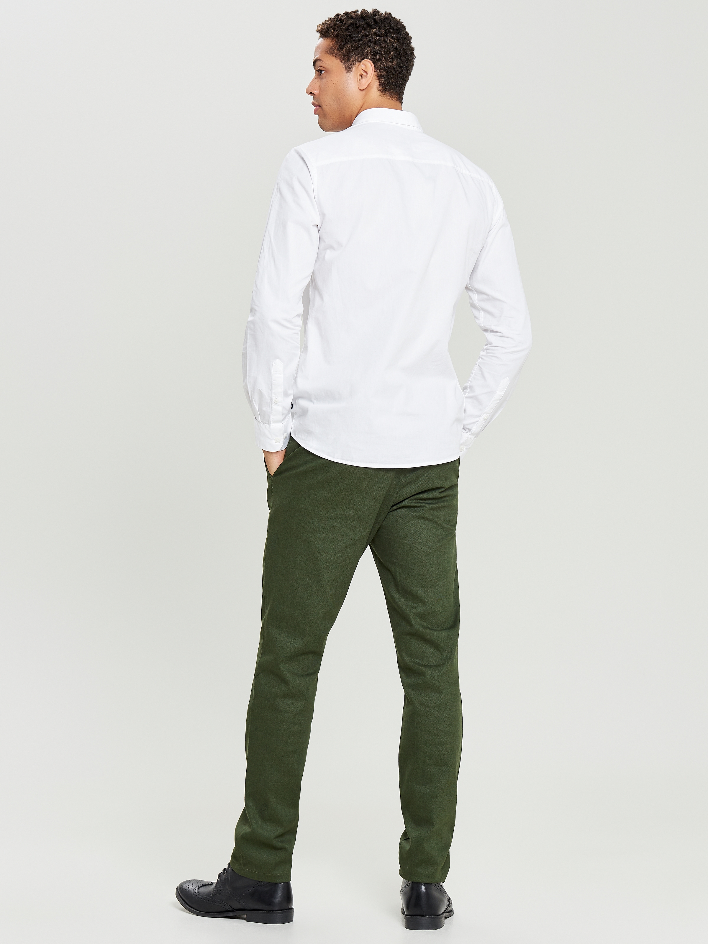 ONLY & SONS Langarmhemd »ONSPOPLIN BTN DOWN SHIRT LS NOOS« Baumwolle, slim fit