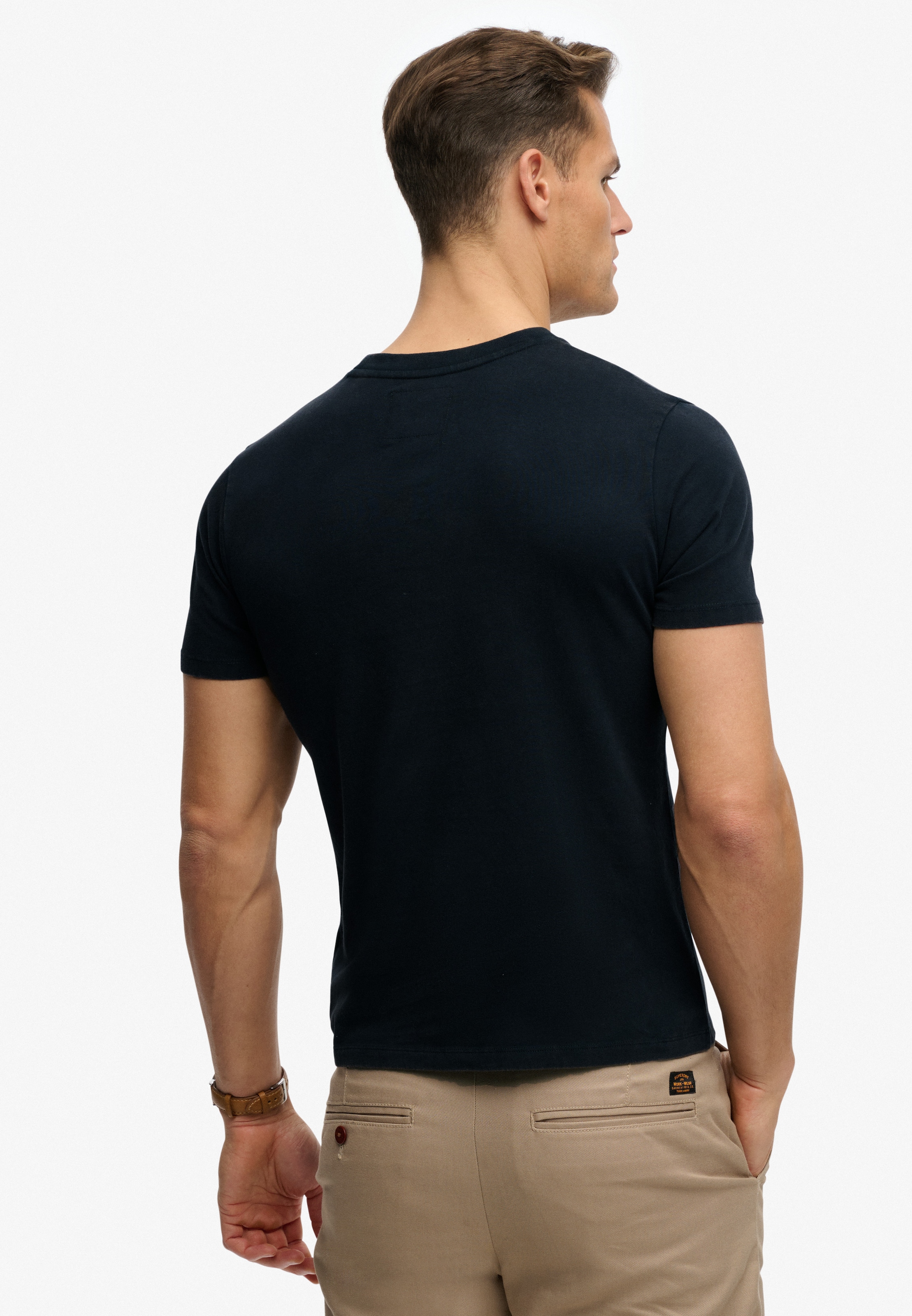 Superdry Rundhalsshirt »Industry Worker Relaxed Tee«