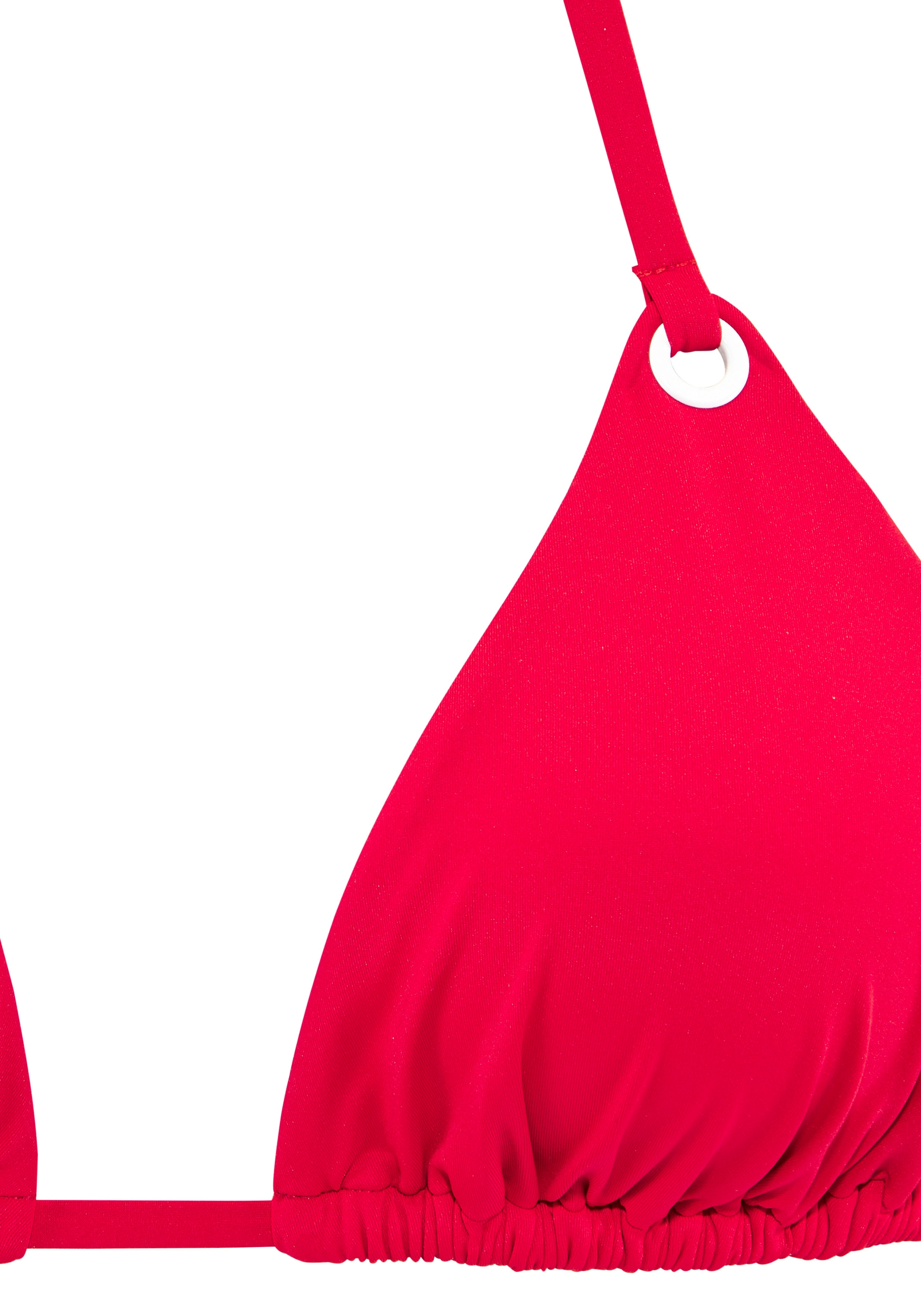 s.Oliver Triangel-Bikini-Top »Beverly« mit kontrastfarbigen Zierringen