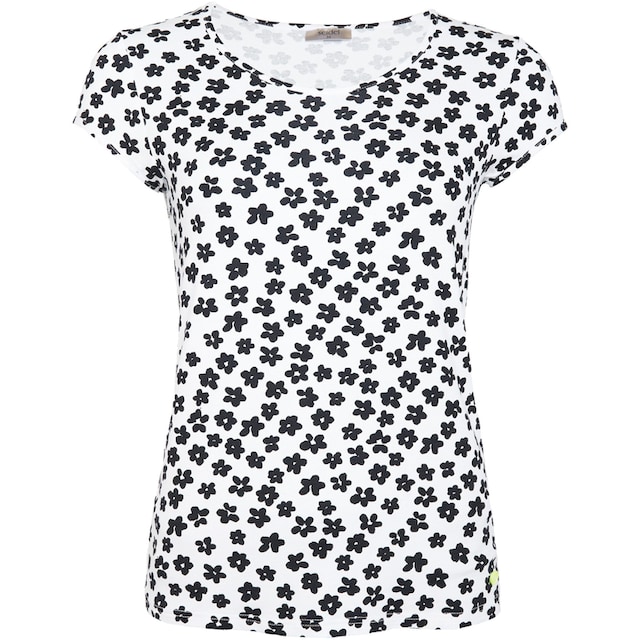 Seidel Moden T-Shirt, mit Blumen-Allover-Print in Black and White, Made in  Germany online bei OTTO