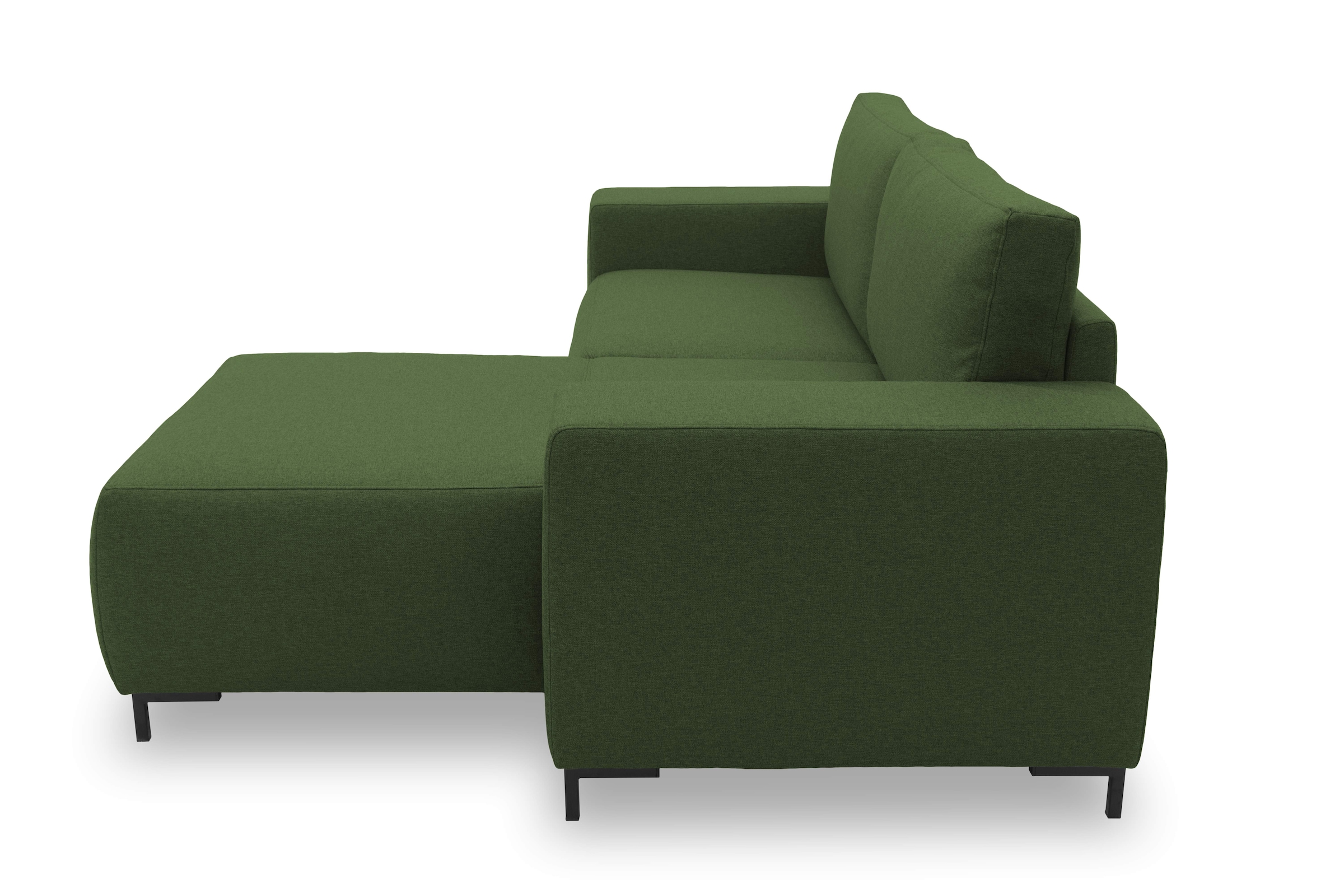 LOOKS by Wolfgang Joop Ecksofa »Looks VI L-Form« gerade Linien, in 2 Bezugsqualitäten