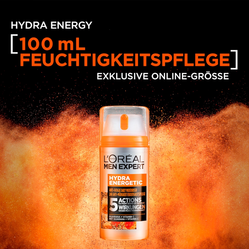 L'ORÉAL PARIS MEN EXPERT Feuchtigkeitscreme »Hydra Energy 24H Anti-Müdigkeit«