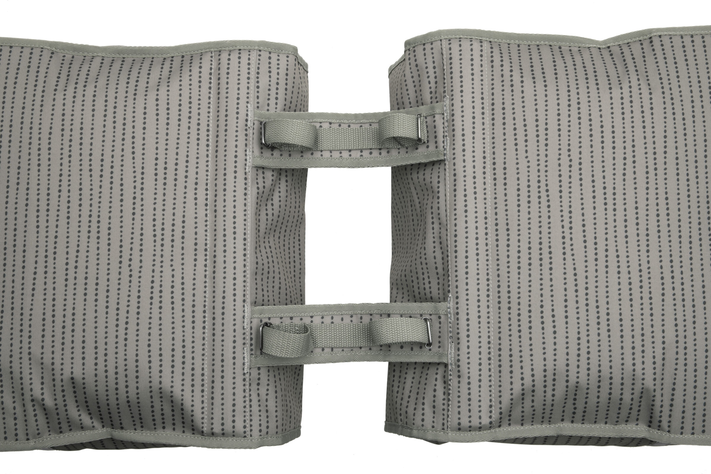 Gepäckträgertasche »Doppelpacktasche Fiori Double Nomi, Grey«