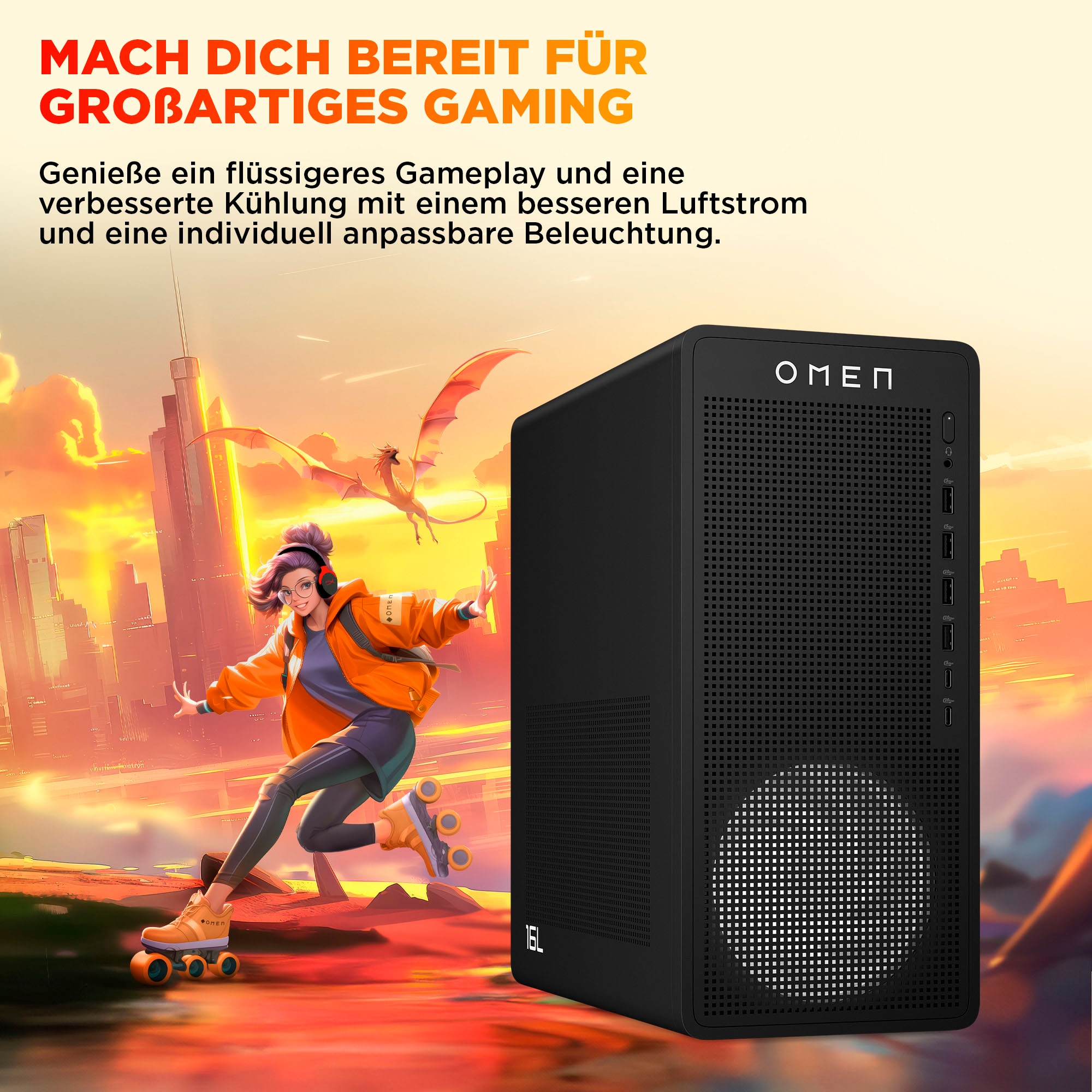 HP Gaming-PC »OMEN 16L TG03-0273ng«
